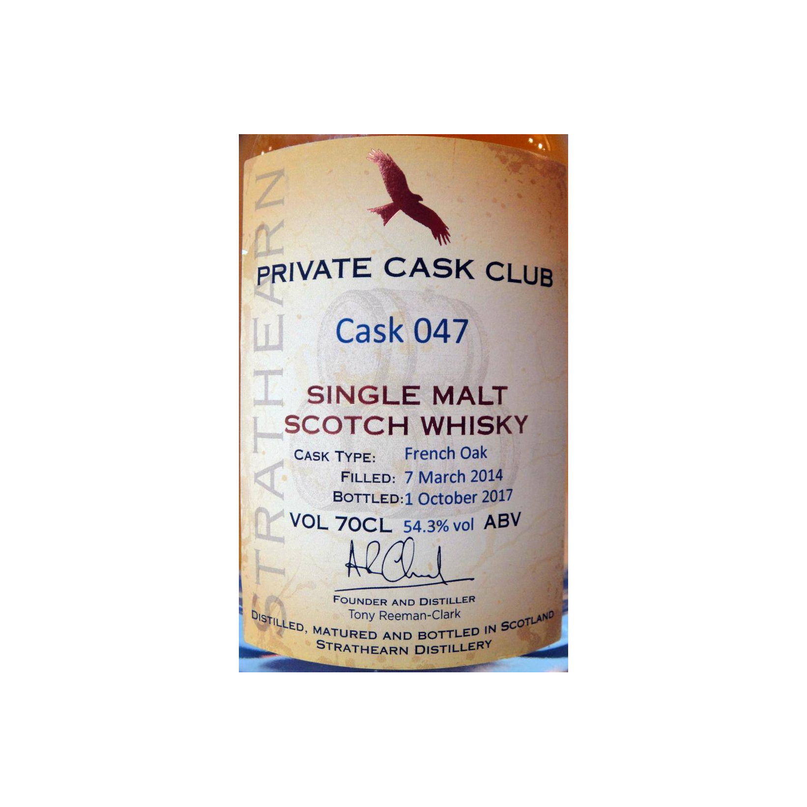 Strathearn 2014 3 Years Single Malt Whisky 2