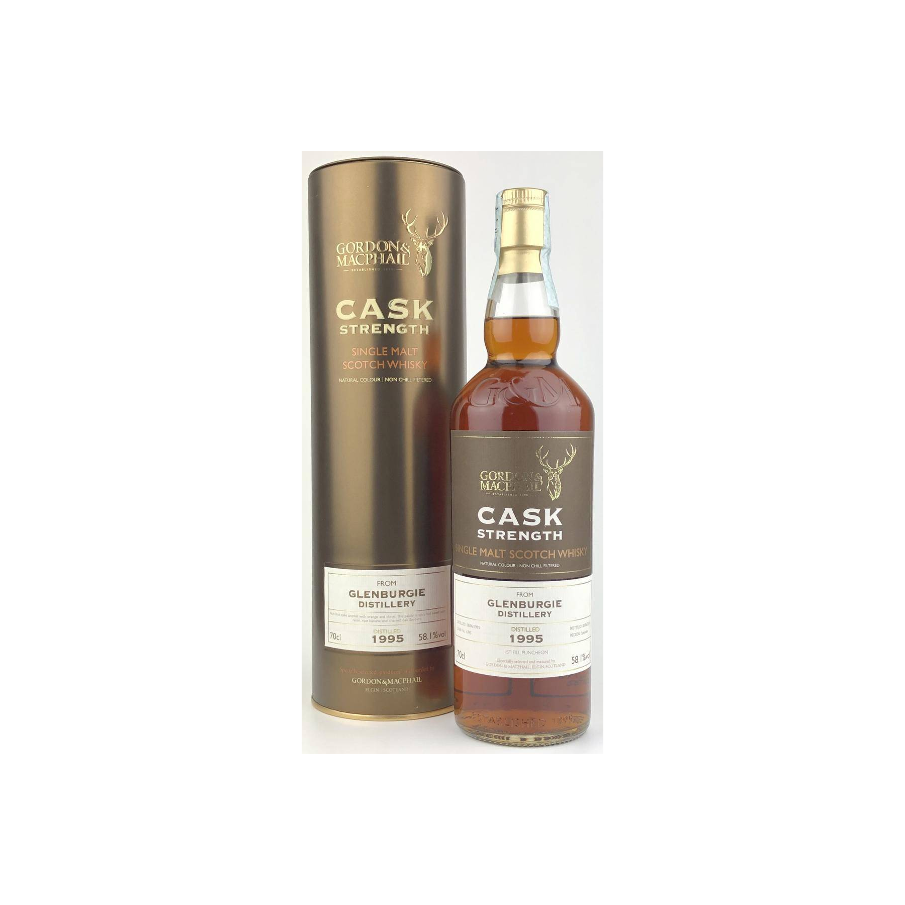 Glenburgie Cask Strength Collection 1995 21 Years Single Malt Whisky 2