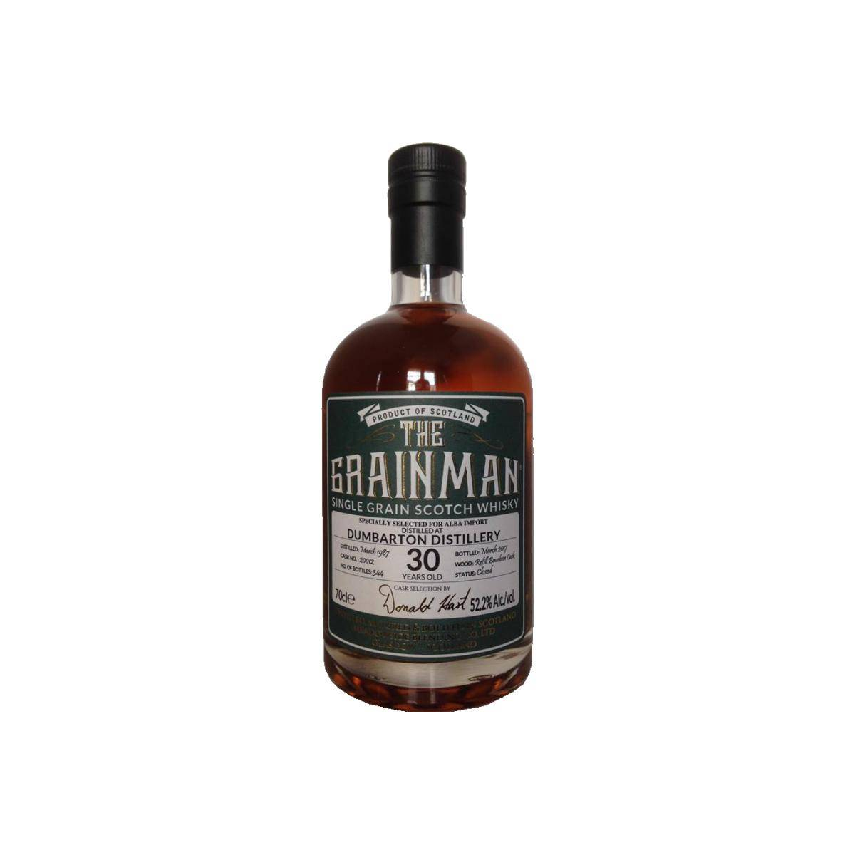 Dumbarton 1987 30 Years Single Grain Whisky