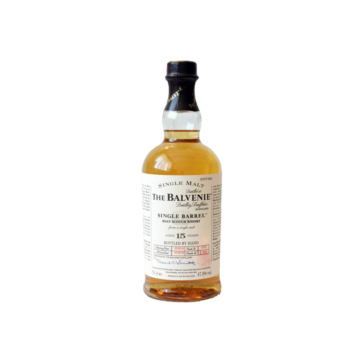 The Balvenie Single Cask 1989 15 Years Single Malt Whisky