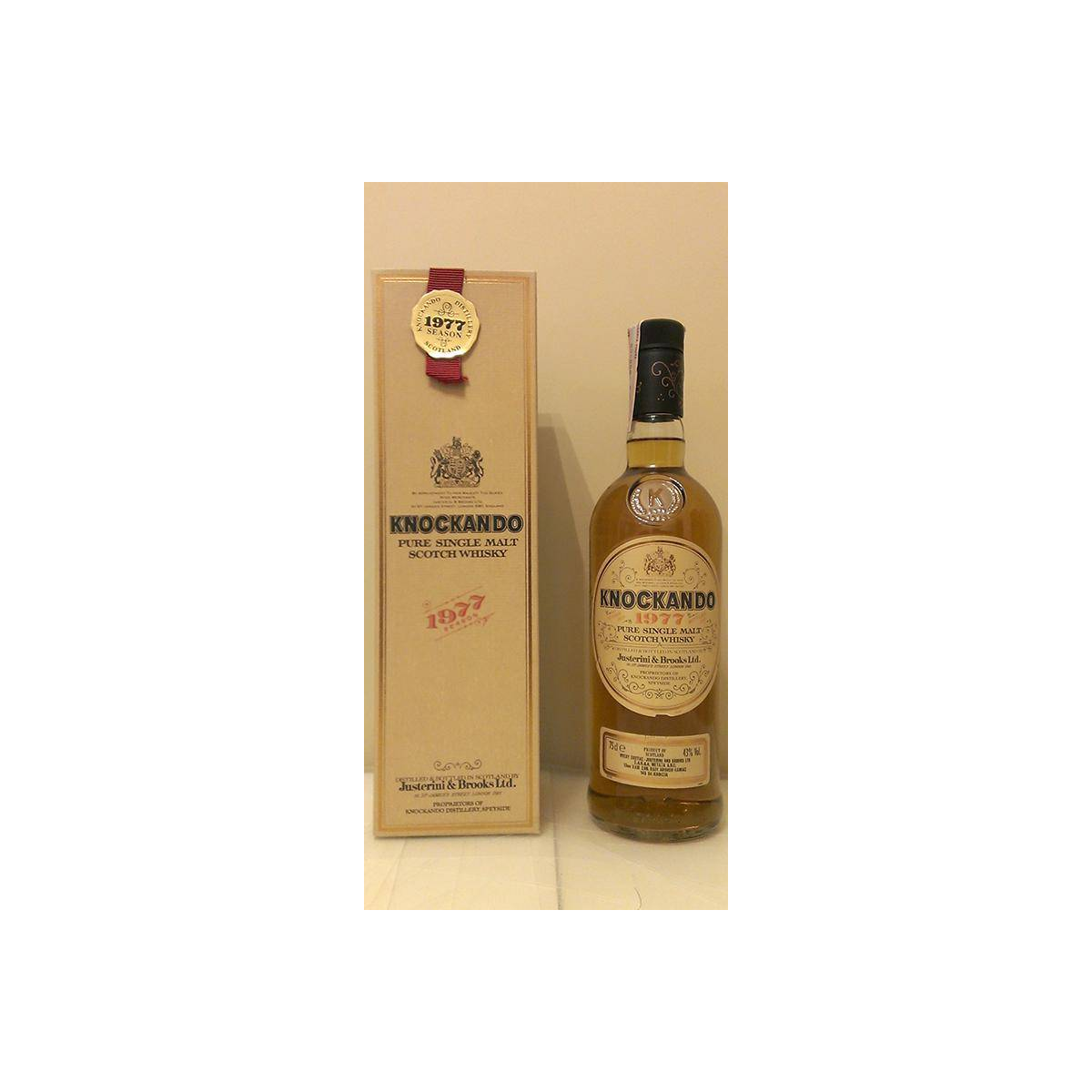Knockando 1977 14 Years Single Malt Whisky