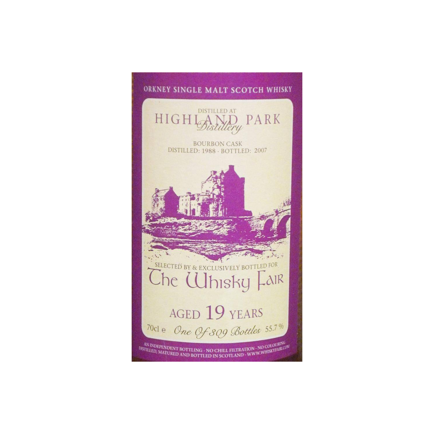 Highland Park 1988 19 Years Single Malt Whisky 2