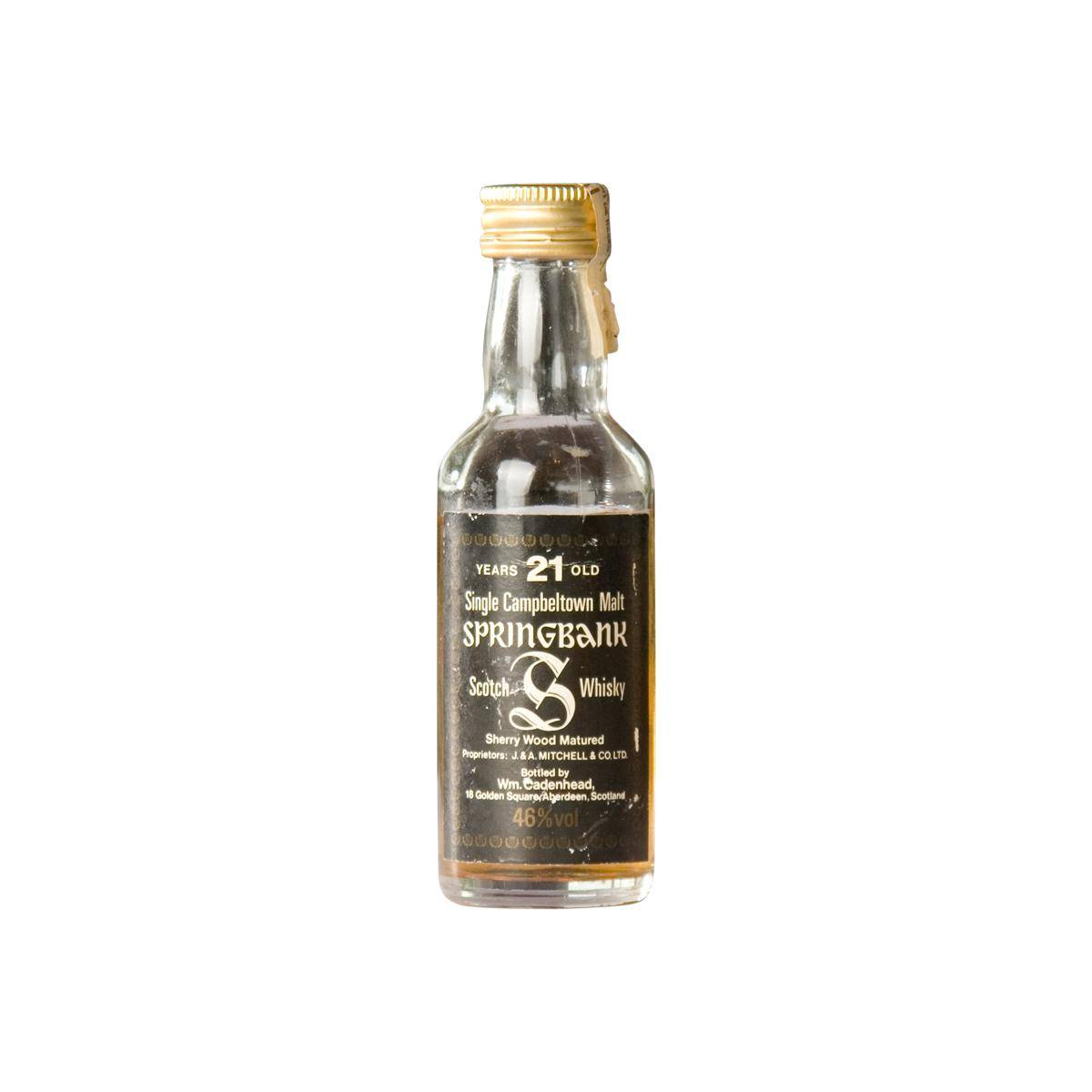 Springbank 21 Years Single Malt Whisky 2