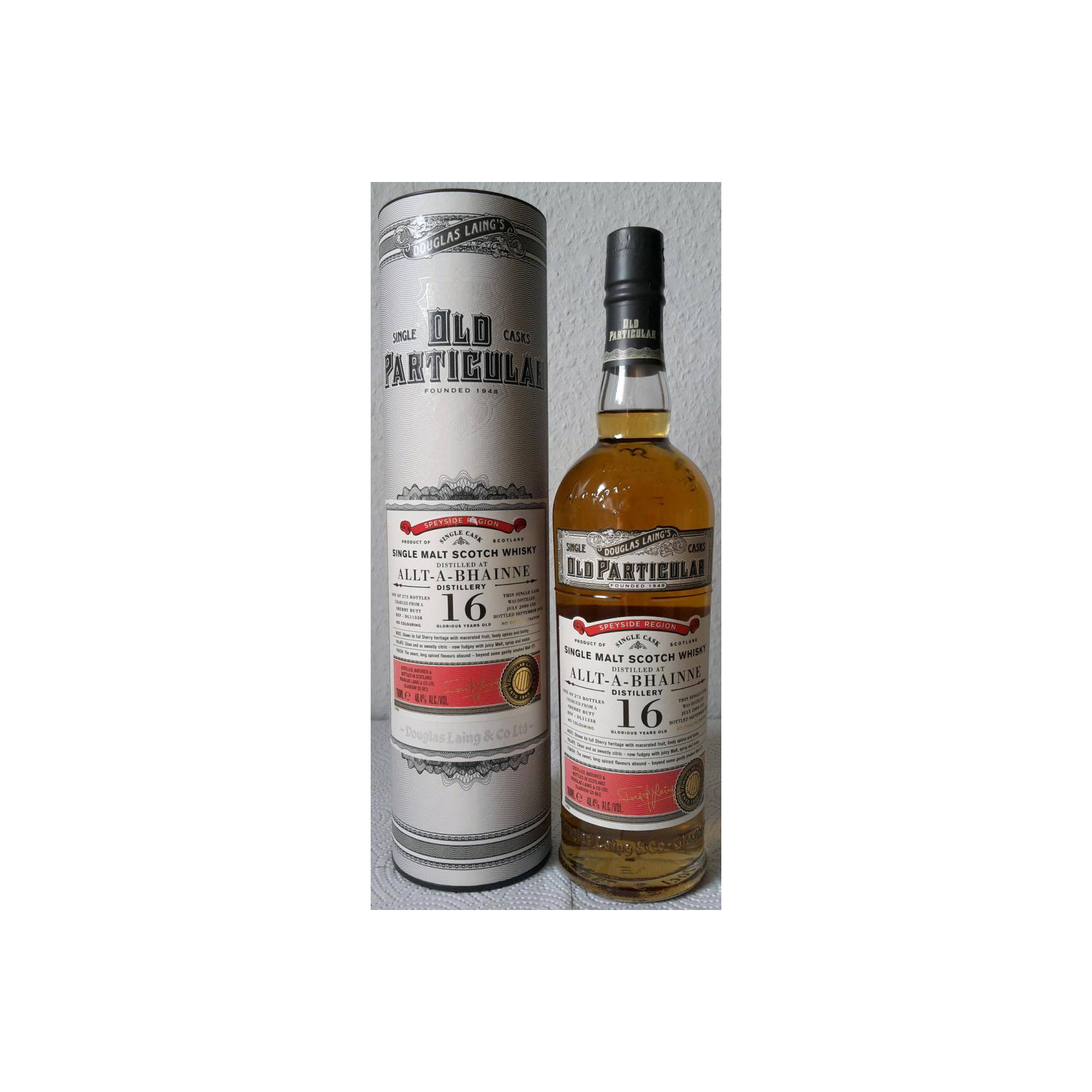 Allt-A-Bhainne Old Particular 2000 16 Years Single Malt Whisky 2