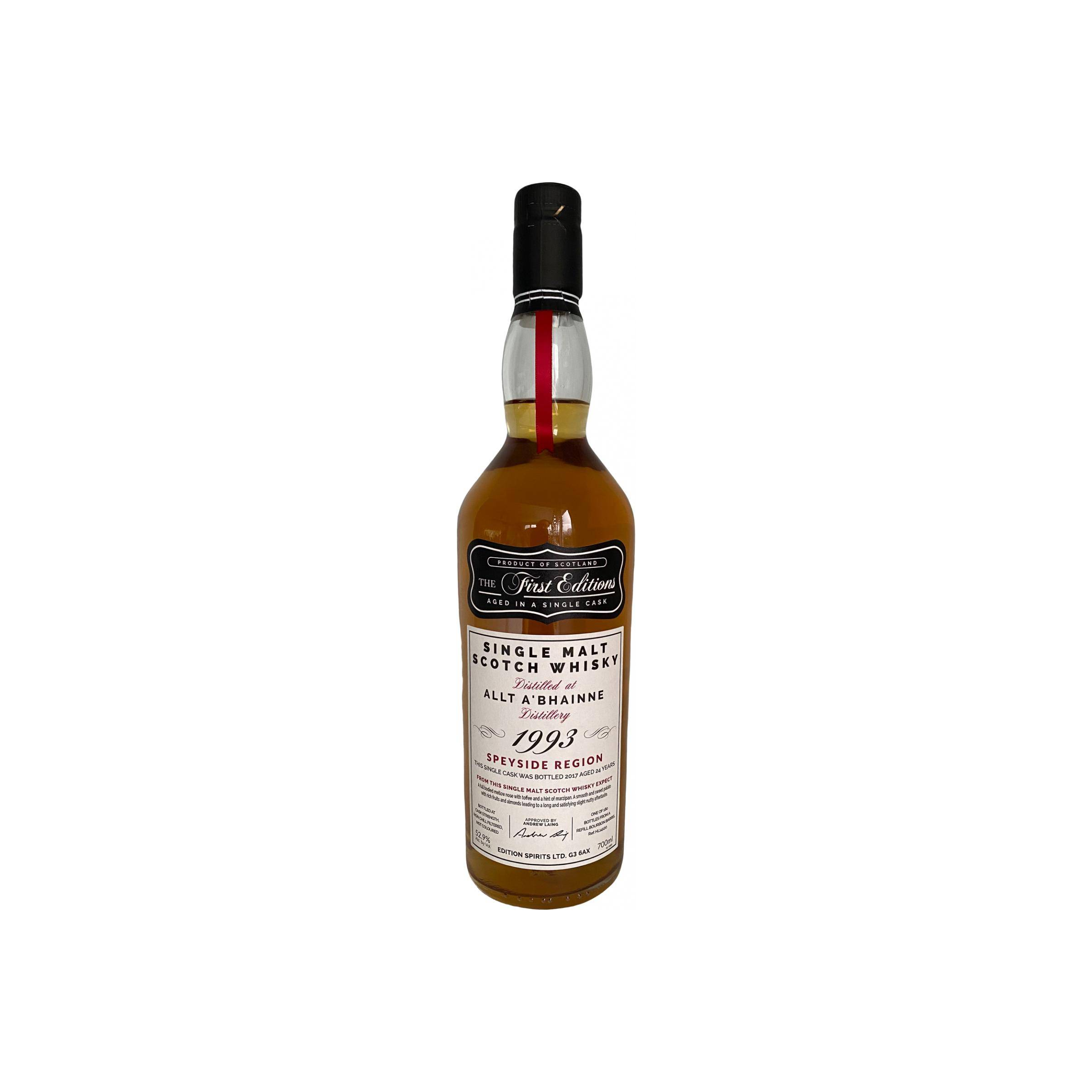 Allt-A-Bhainne The First Editions 1993 24 Years Single Malt Whisky 2