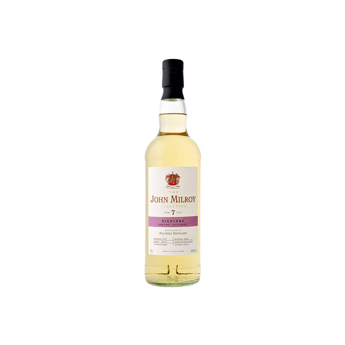Old Pulteney 2001 7 Years Single Malt Whisky