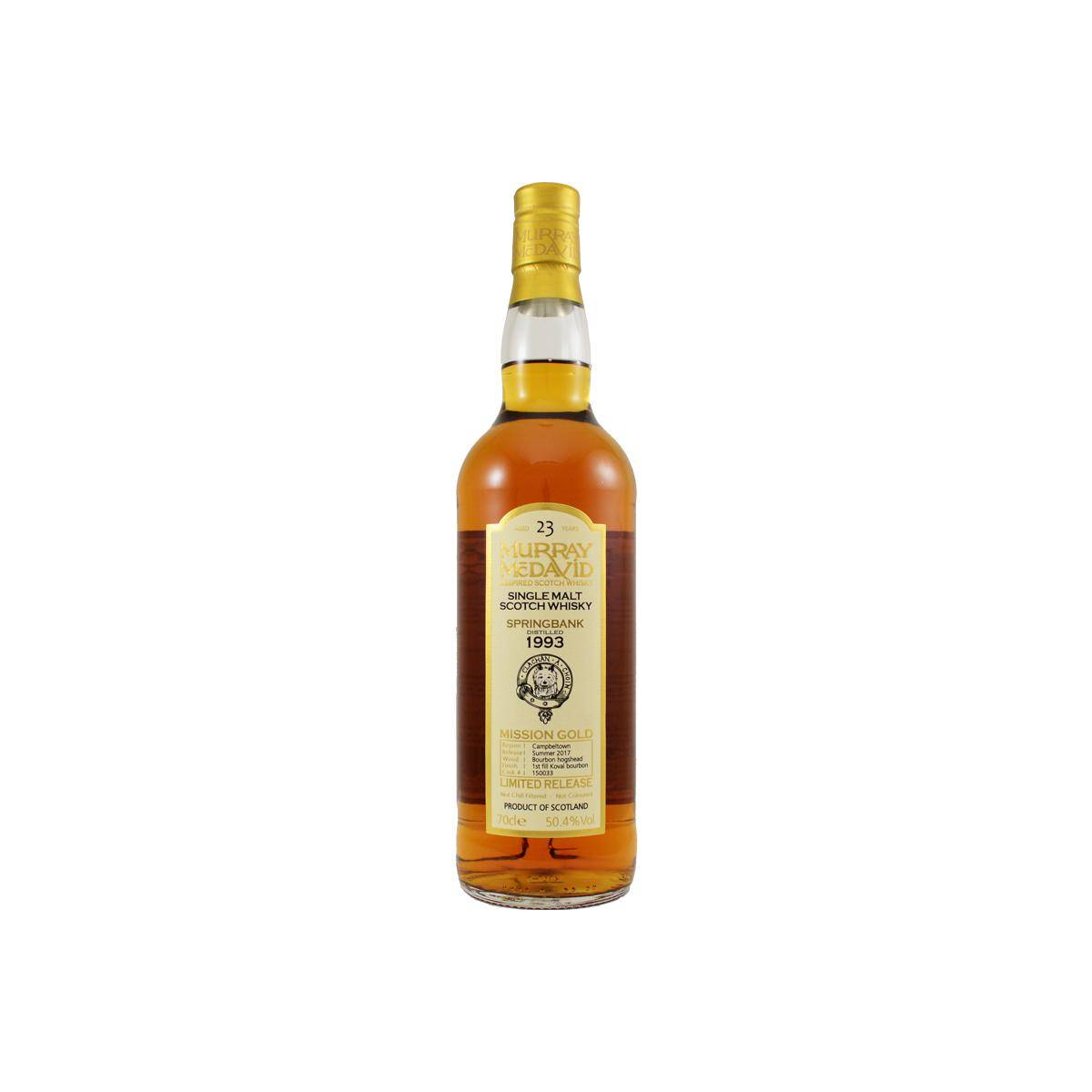 Springbank 1993 23 Years Single Malt Whisky