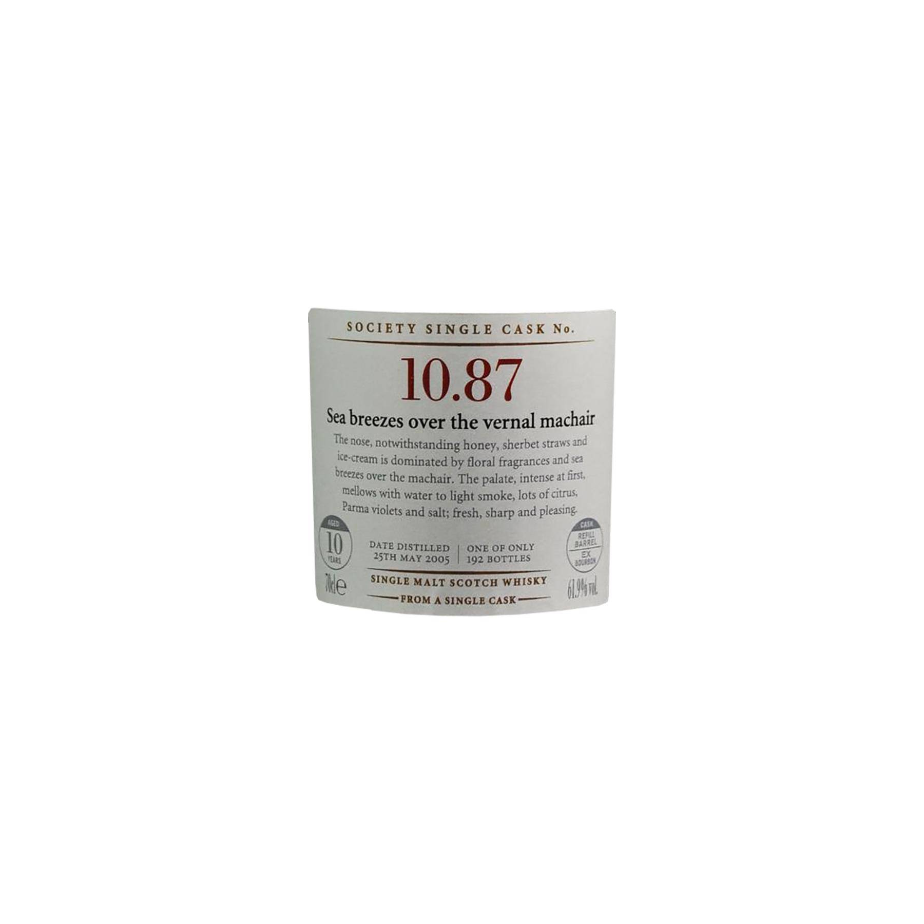 The Scotch Malt Whisky Society 2005 10 Years Single Malt Whisky 3