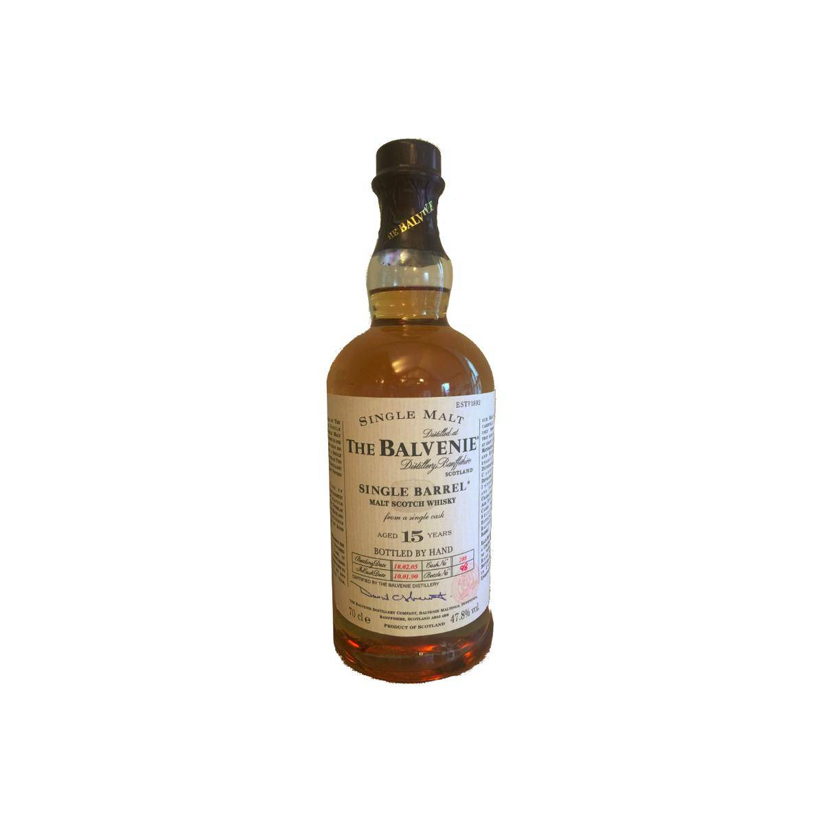 The Balvenie Single Cask 1990 15 Years Single Malt Whisky