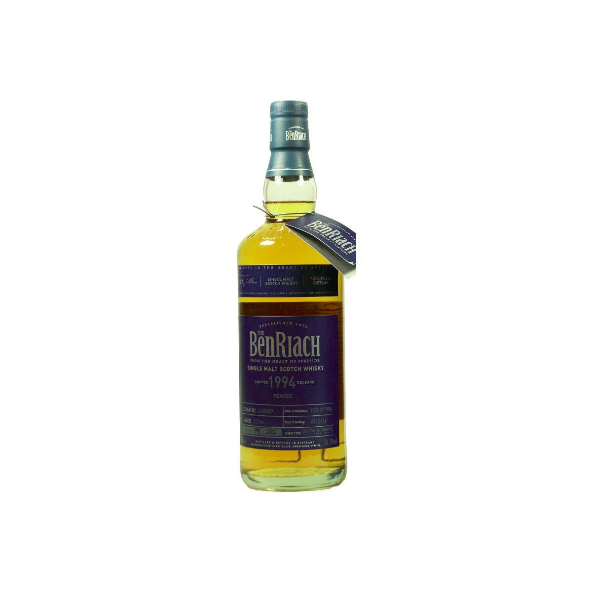 BenRiach Individual Cask Bottling 1994 22 Years Single Malt Whisky
