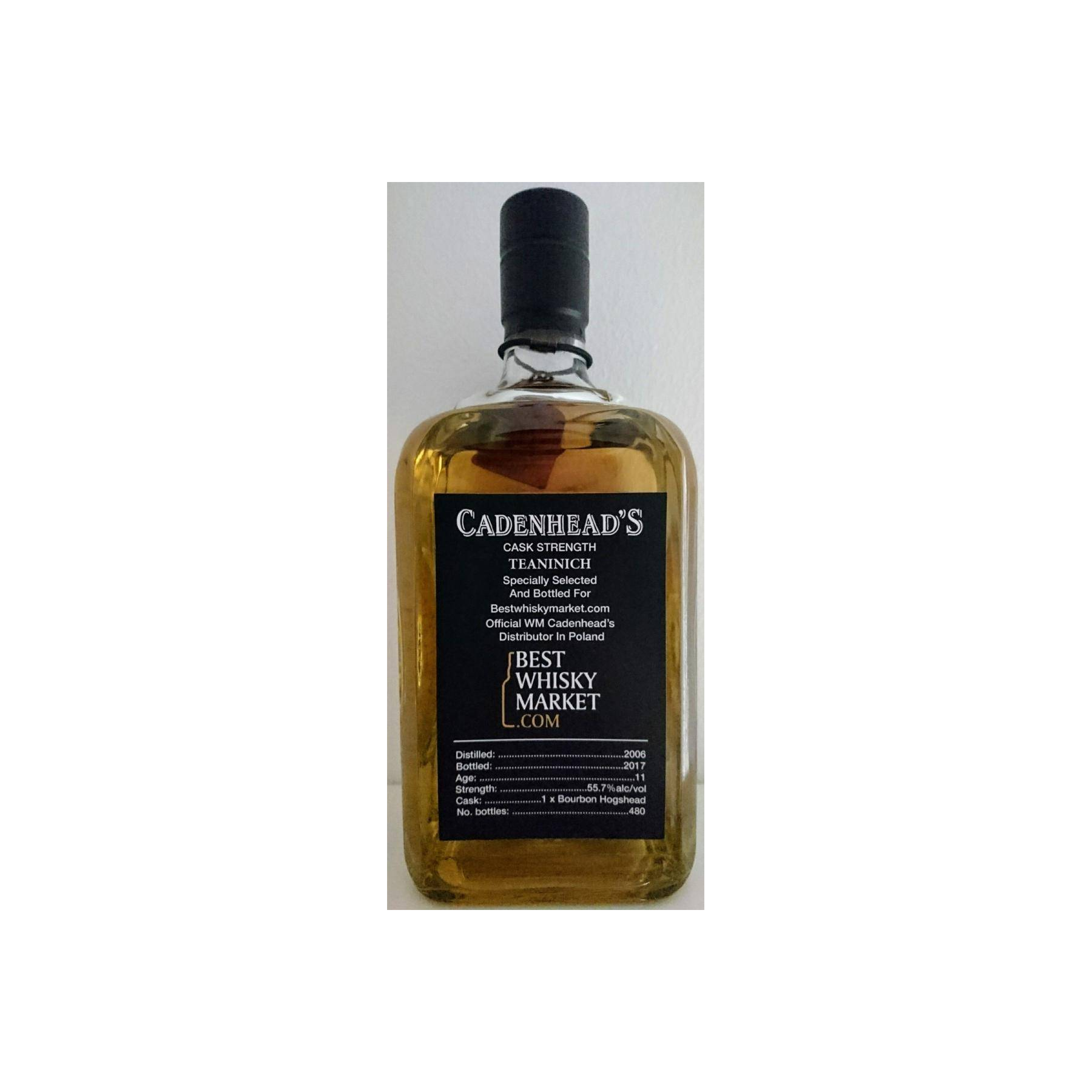 Teaninich Single Cask 2006 11 Years Single Malt Whisky 2