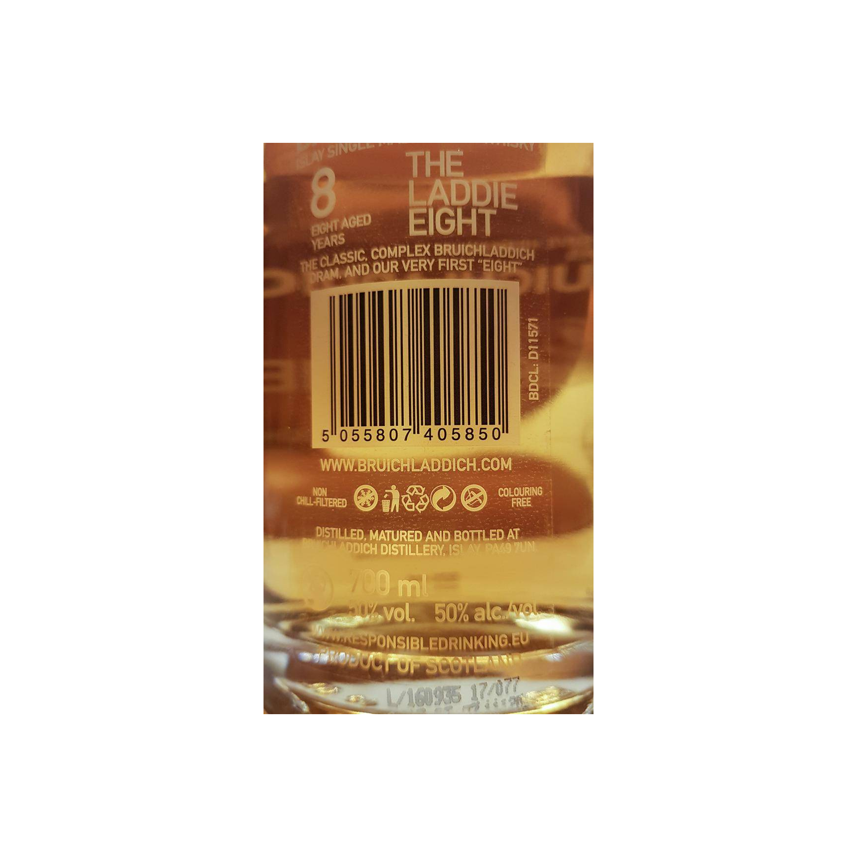 Bruichladdich 8 Years Single Malt Whisky 2