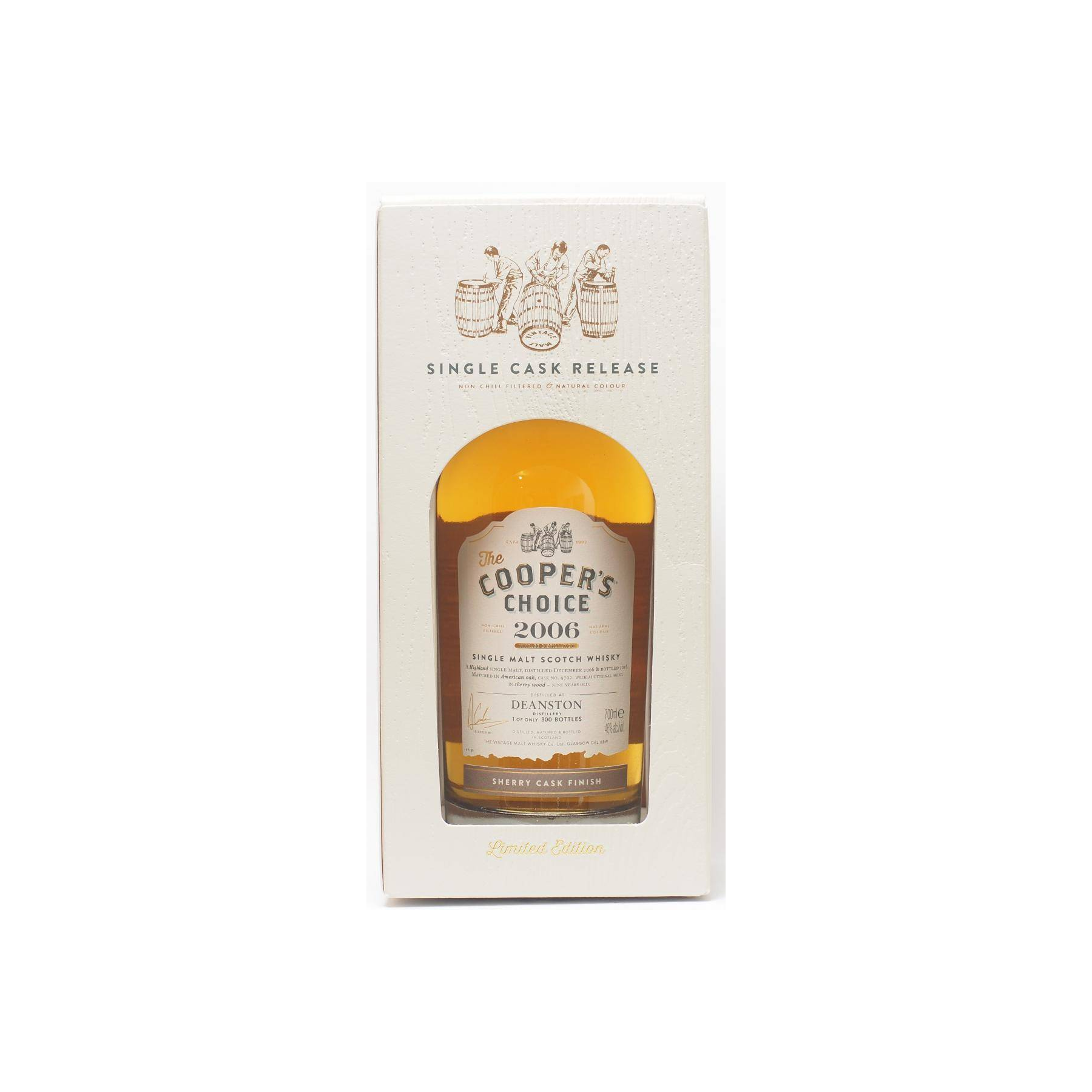 Deanston The Cooper's Choice 2006 9 Years Single Malt Whisky 2