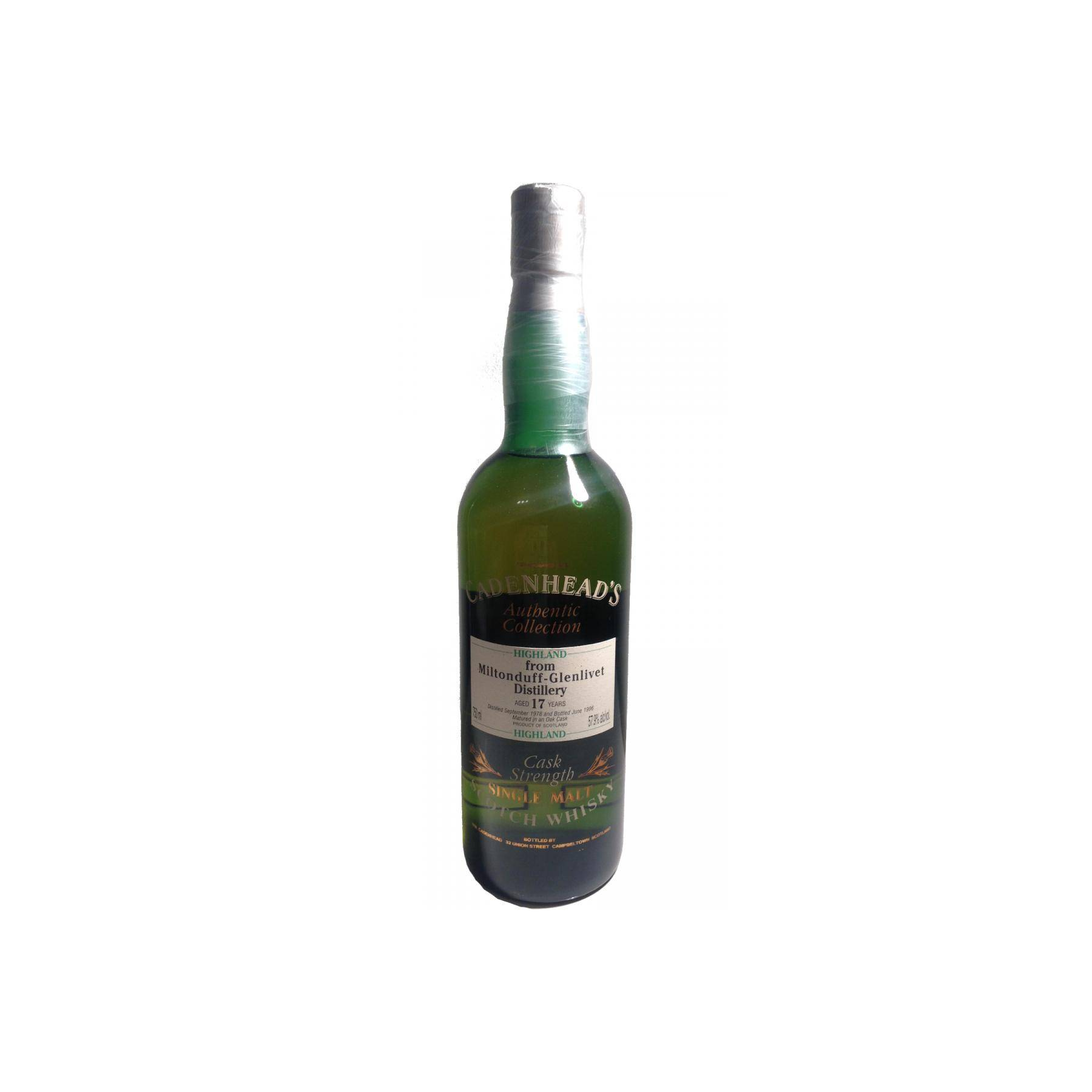 Miltonduff Authentic Collection 1978 17 Years Single Malt Whisky