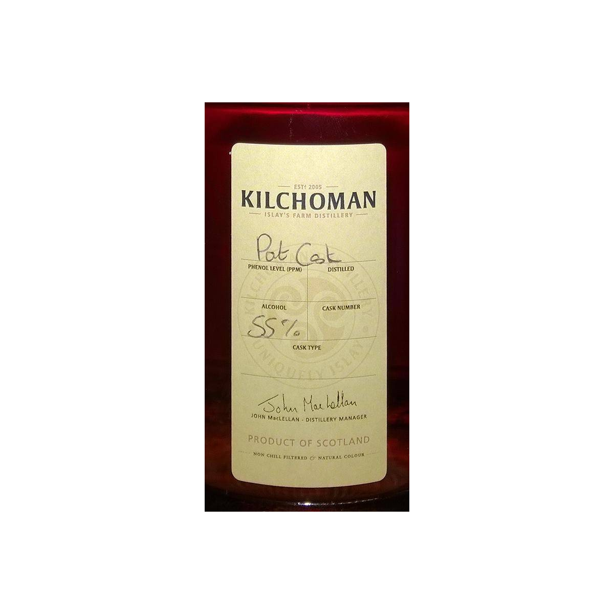 Kilchoman 2011 3 Years Single Malt Whisky 2