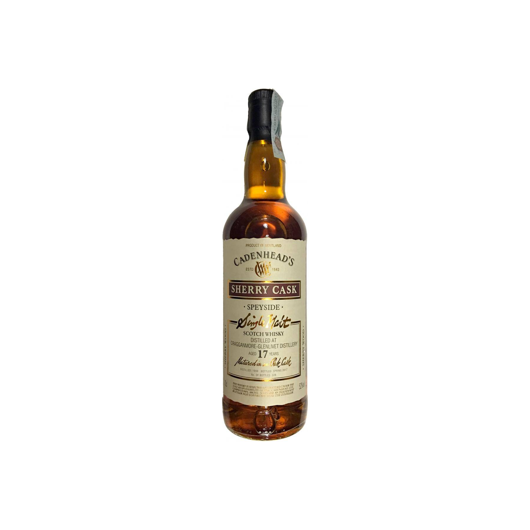 Cragganmore 1999 17 Years Single Malt Whisky