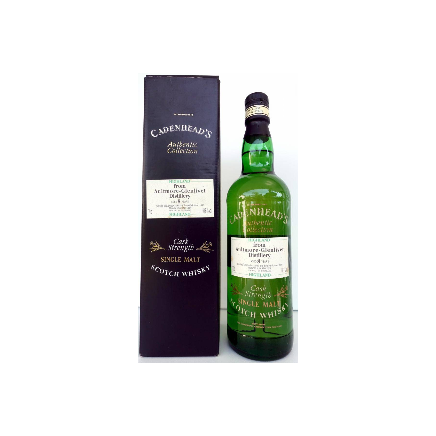 Aultmore Authentic Collection 1989 8 Years Single Malt Whisky 2