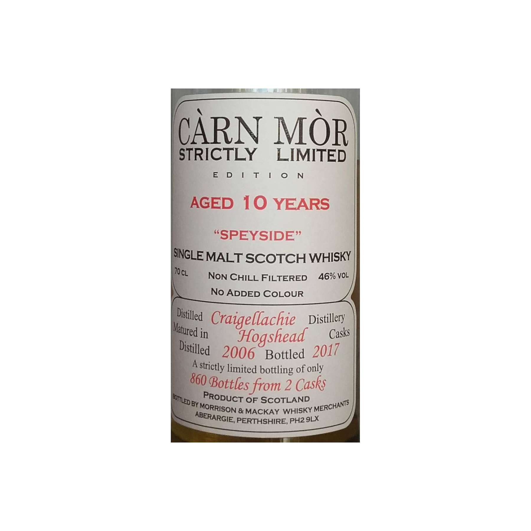 Craigellachie 2006 10 Years Single Malt Whisky 2
