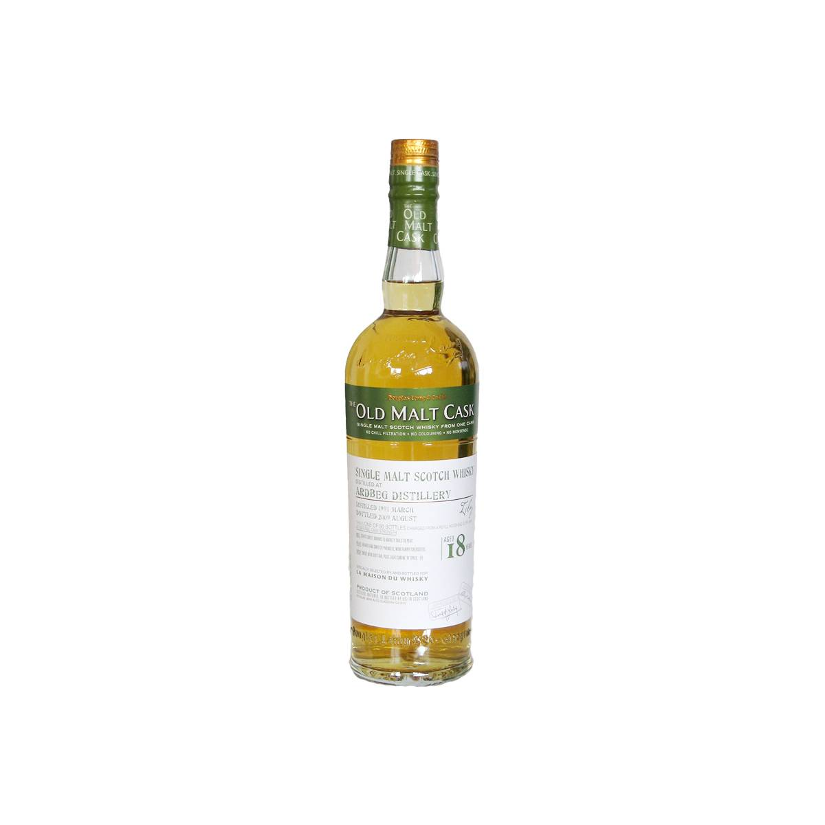 Ardbeg Old Malt Cask 1991 18 Years Single Malt Whisky