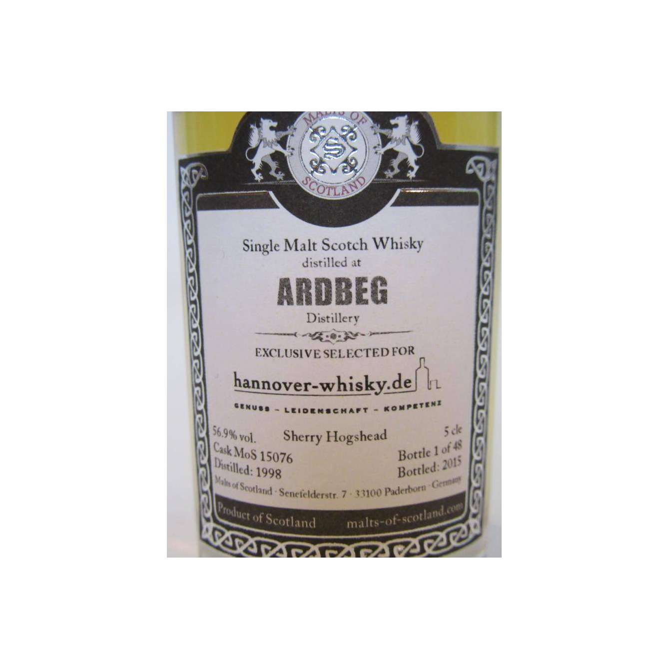 Ardbeg 1998 17 Years Single Malt Whisky 2