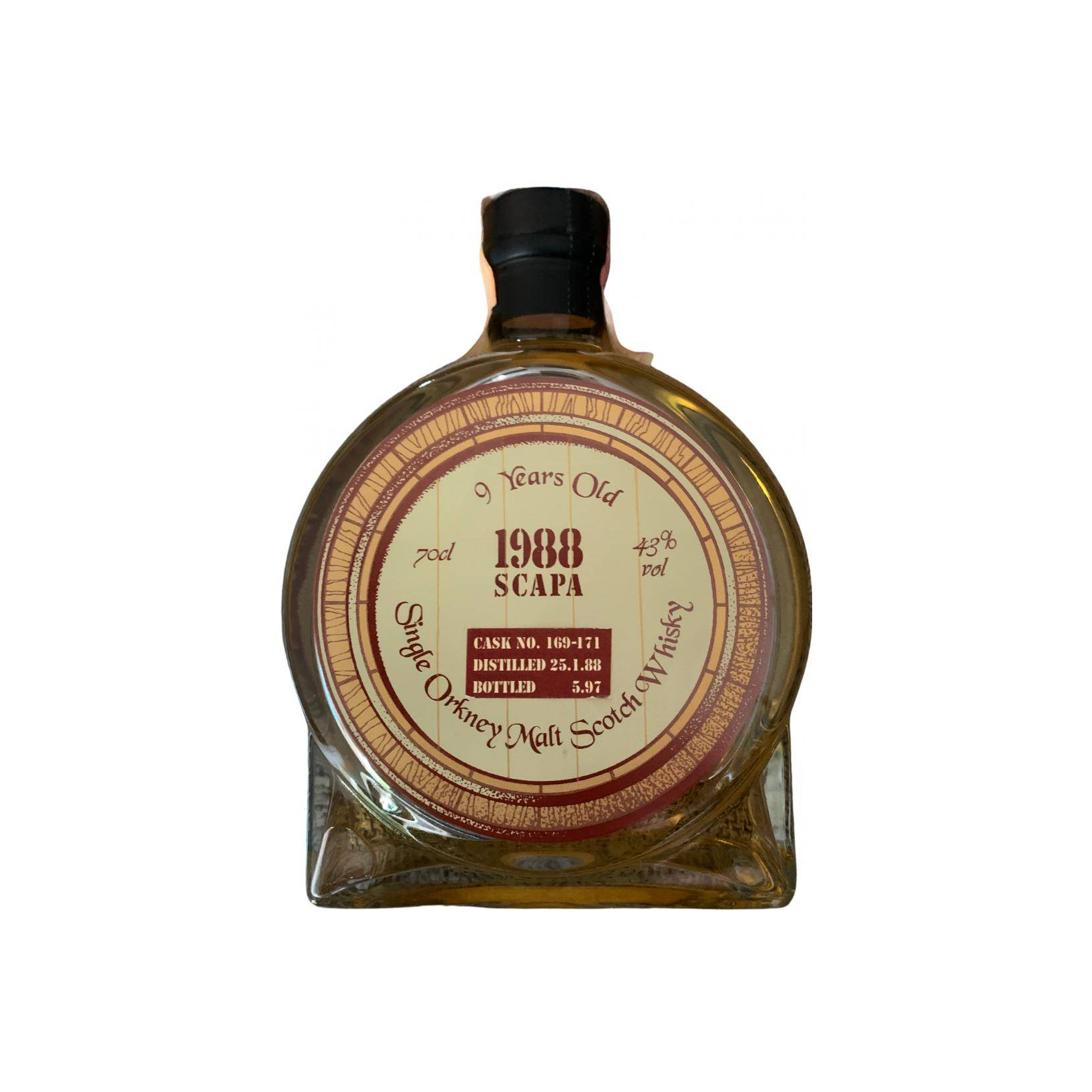 Scapa 1988 9 Years Single Malt Whisky