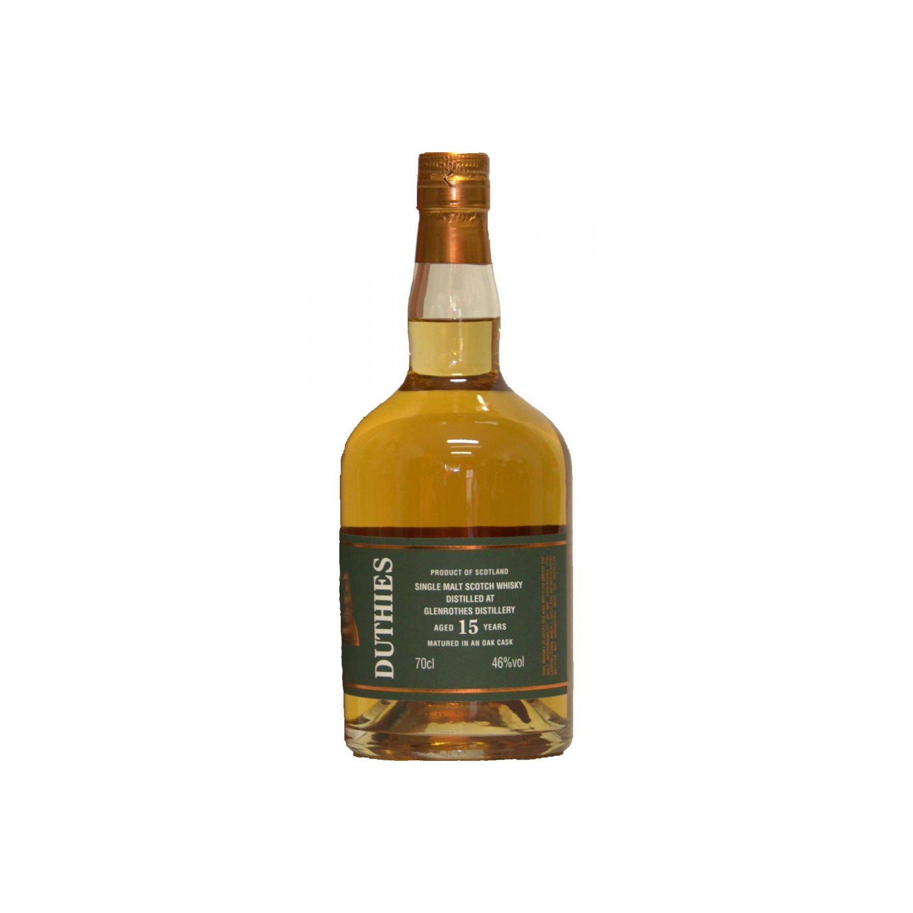 The Glenrothes 15 Years Single Malt Whisky