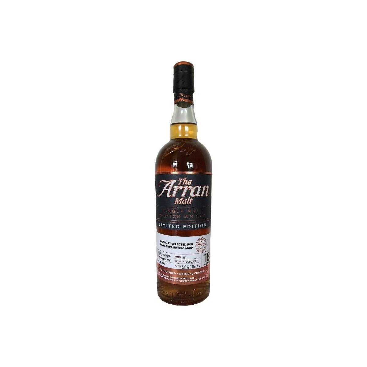 Arran Limited Edition 1998 18 Years Single Malt Whisky 2