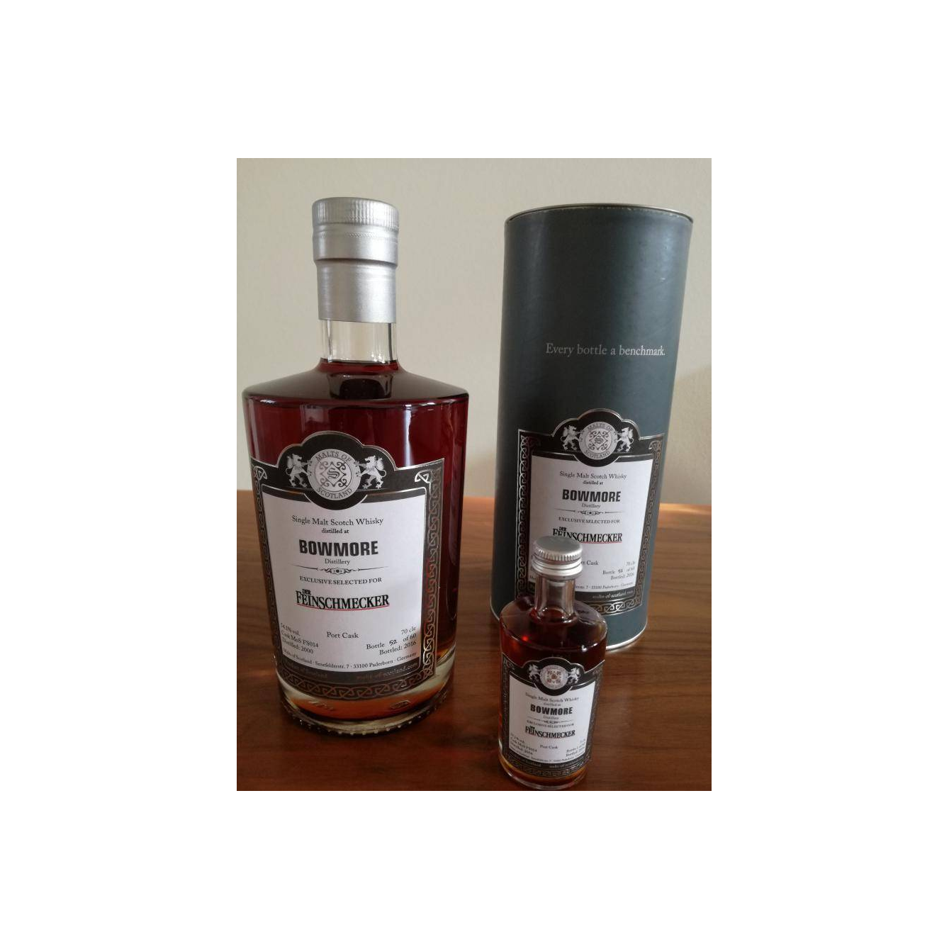 Bowmore 2000 16 Years Single Malt Whisky