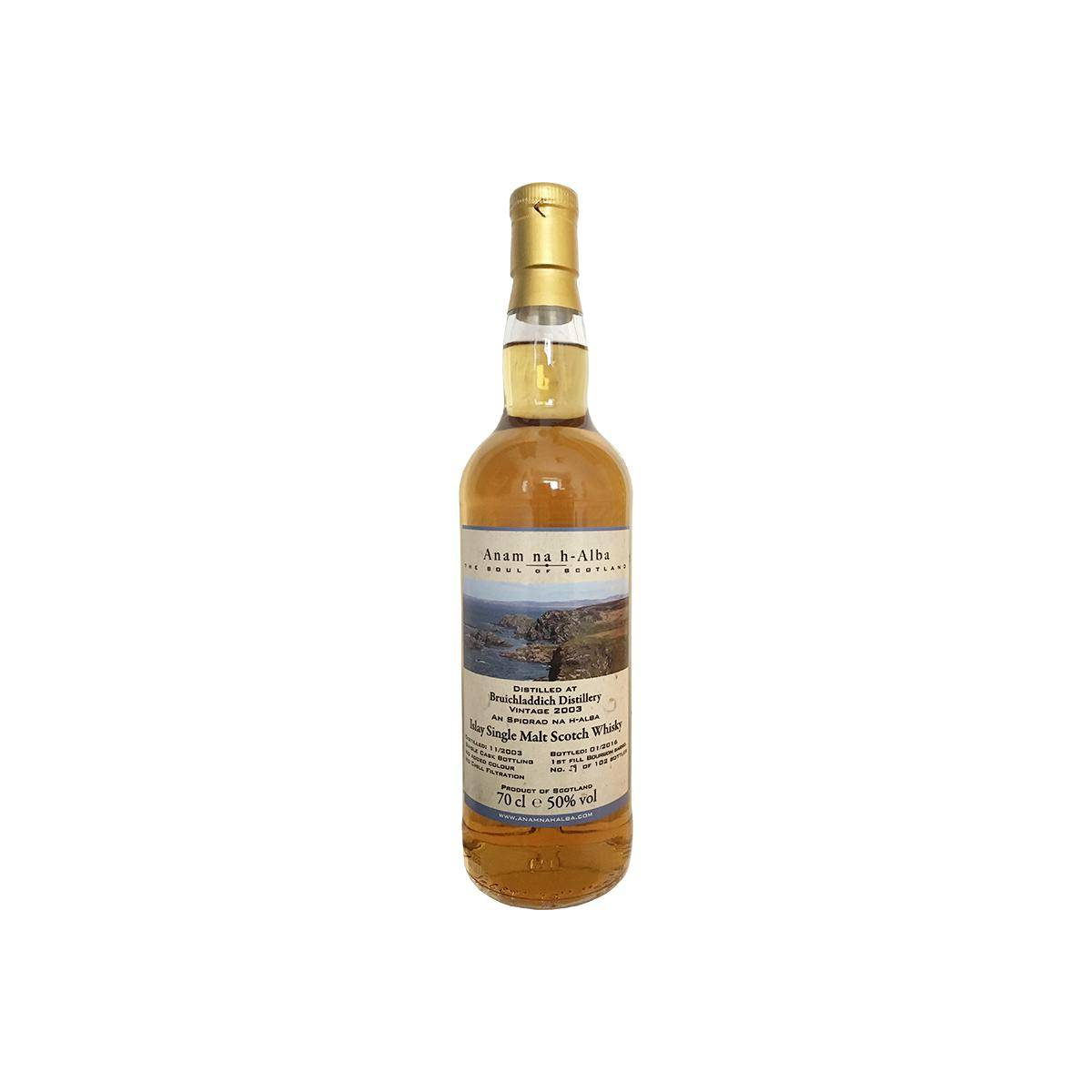Bruichladdich 2003 12 Years Single Malt Whisky