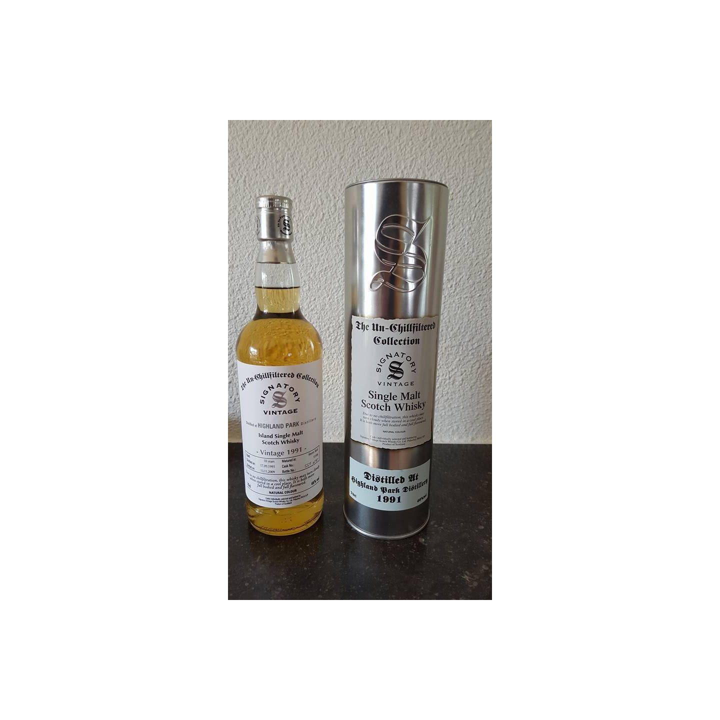 Highland Park The Un-Chillfiltered Collection 1991 18 Years Single Malt Whisky 2