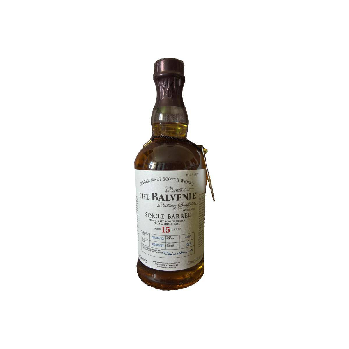 The Balvenie Single Cask 1997 15 Years Single Malt Whisky