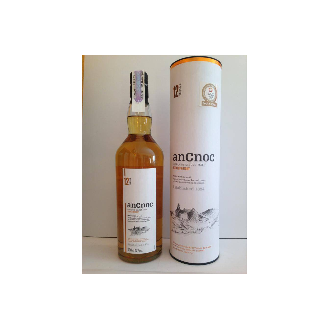 An Cnoc 12 Years Single Malt Whisky 2