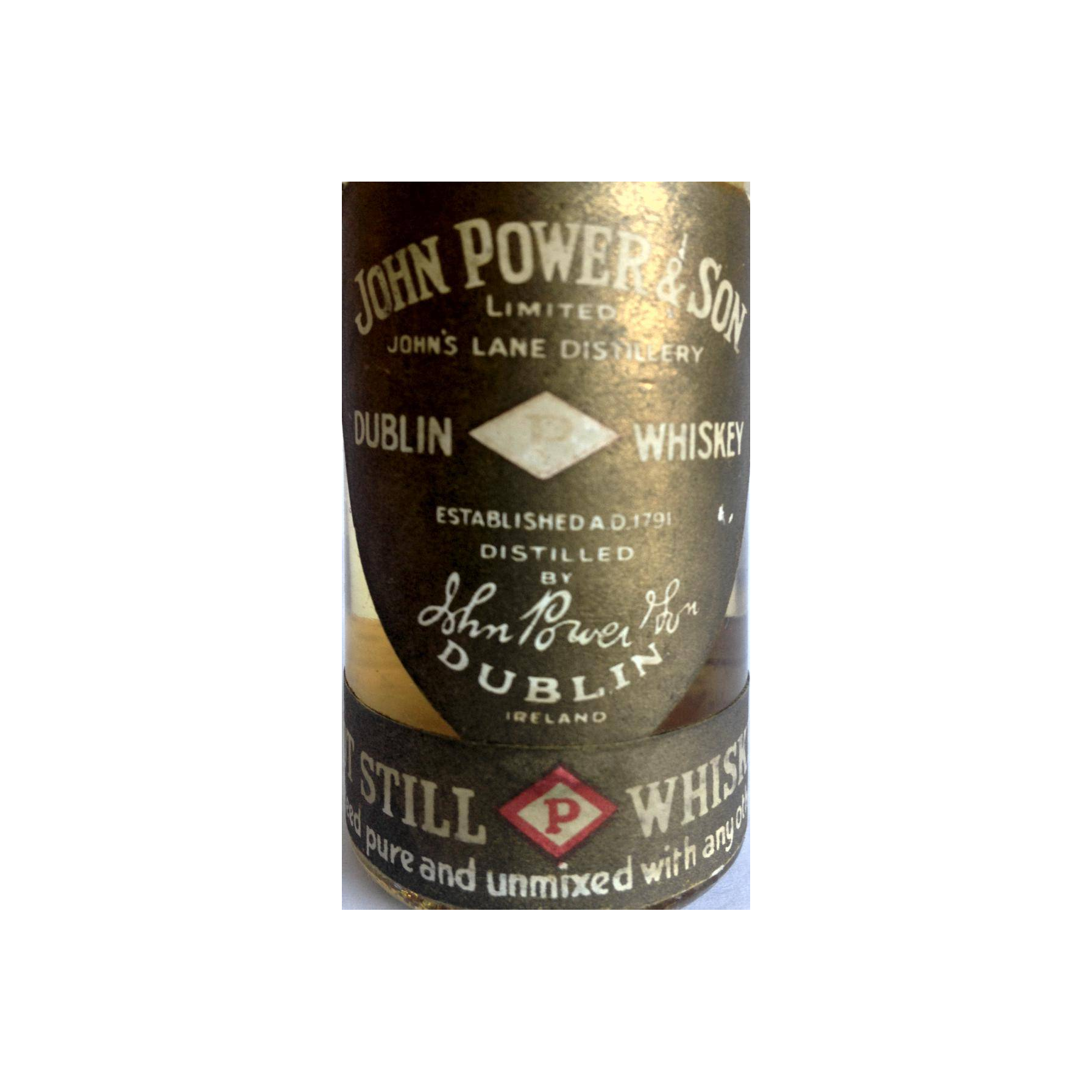 John Power & Son Pot Still Whiskey 2