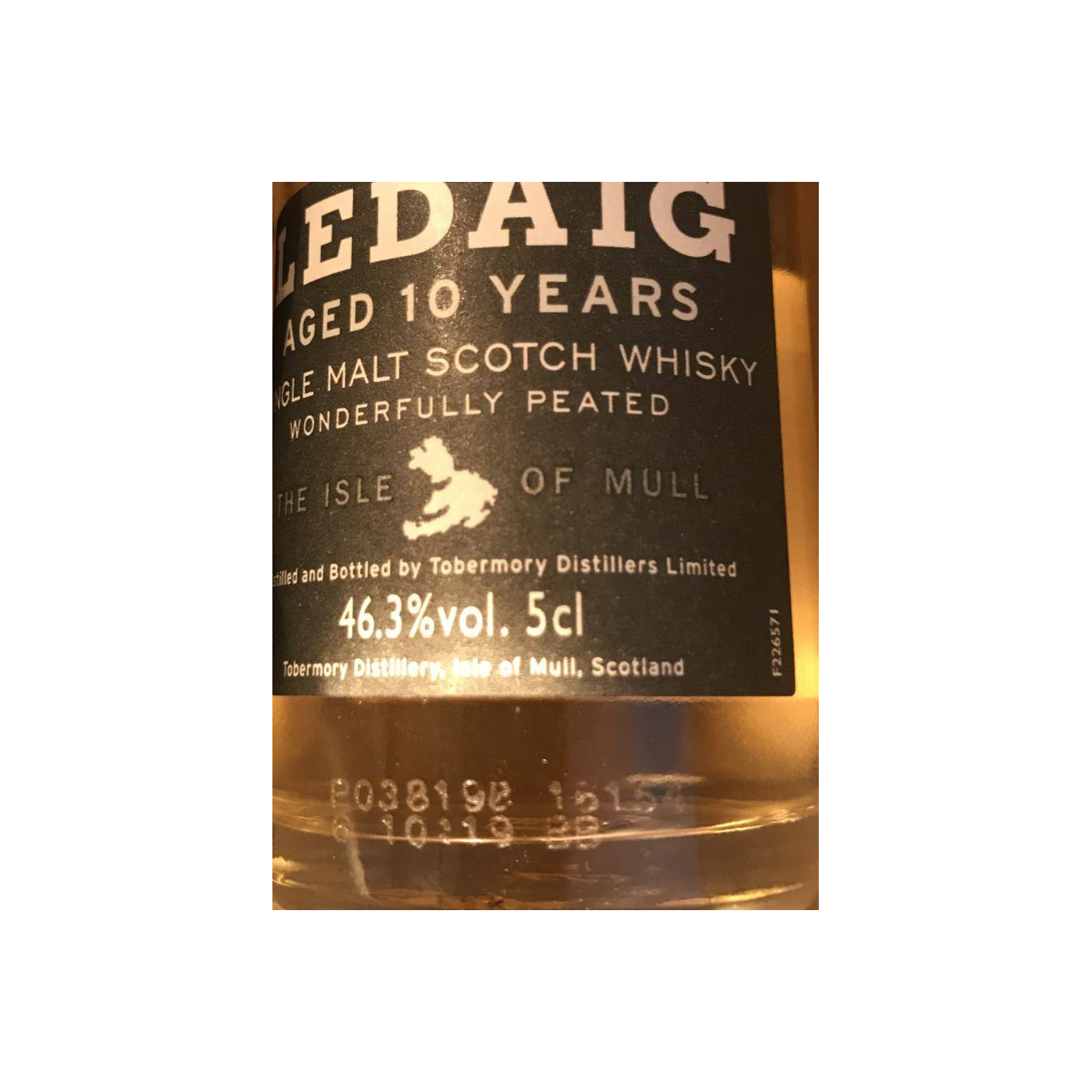 Ledaig 10 Years Single Malt Whisky 3