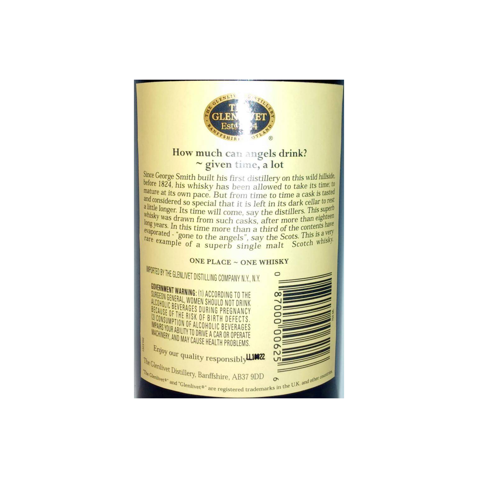 The Glenlivet 18 Years Single Malt Whisky 2