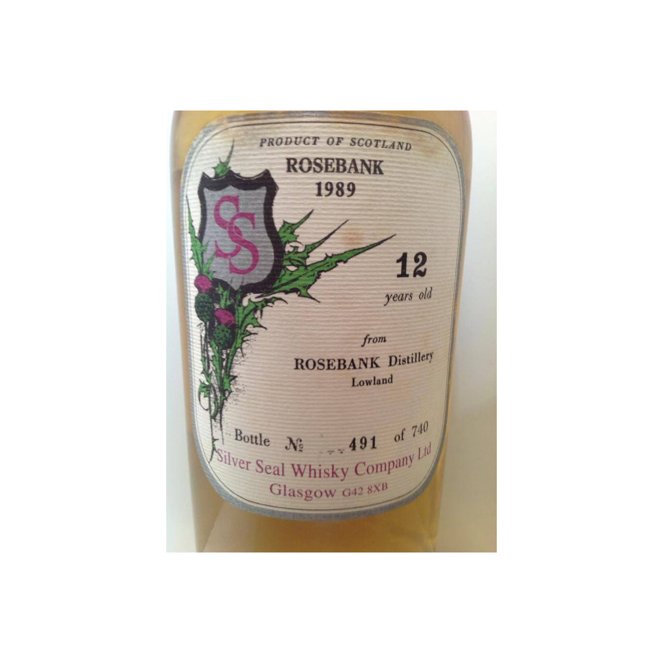 Rosebank 1989 12 Years Single Malt Whisky 3