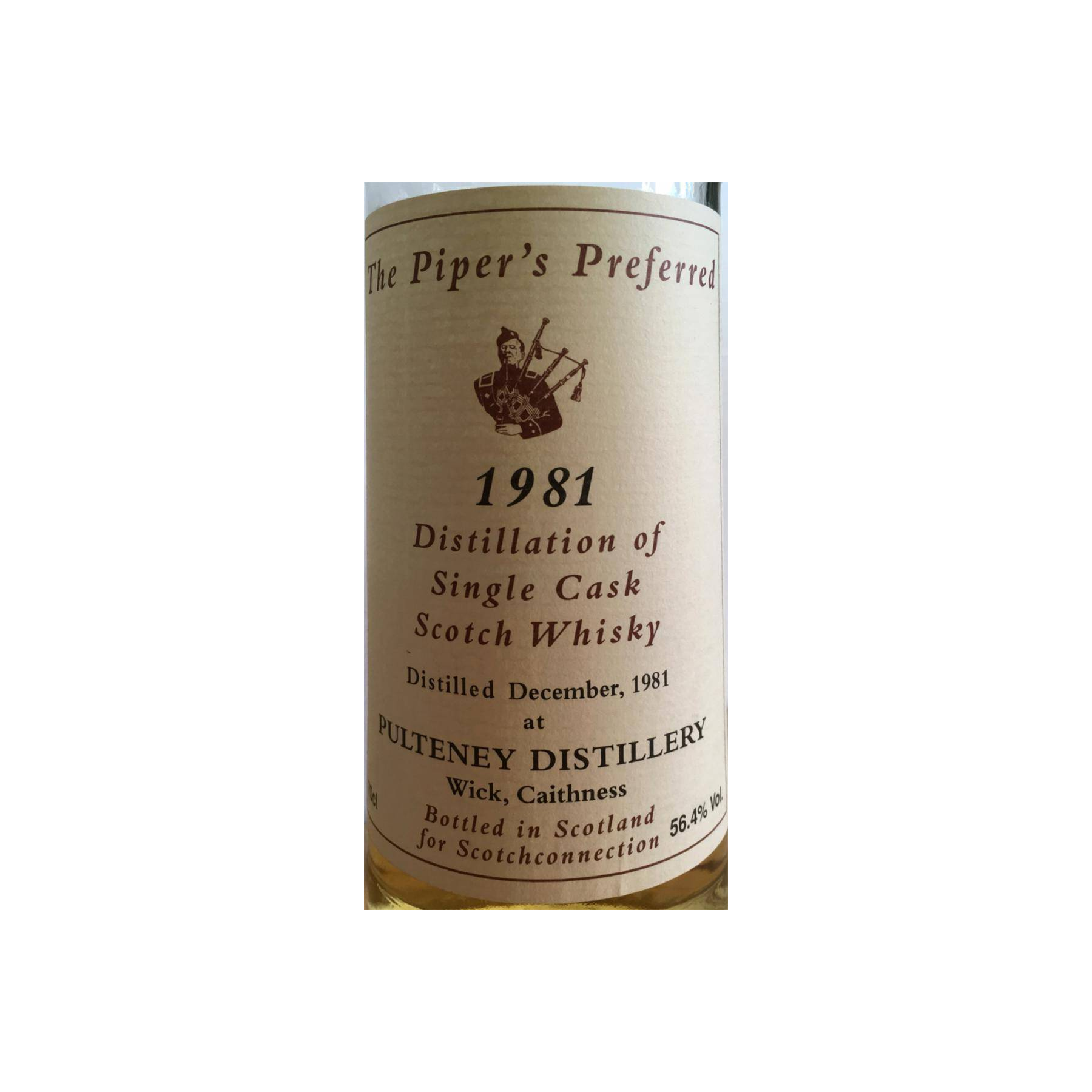 Old Pulteney 1981 Single Malt Whisky