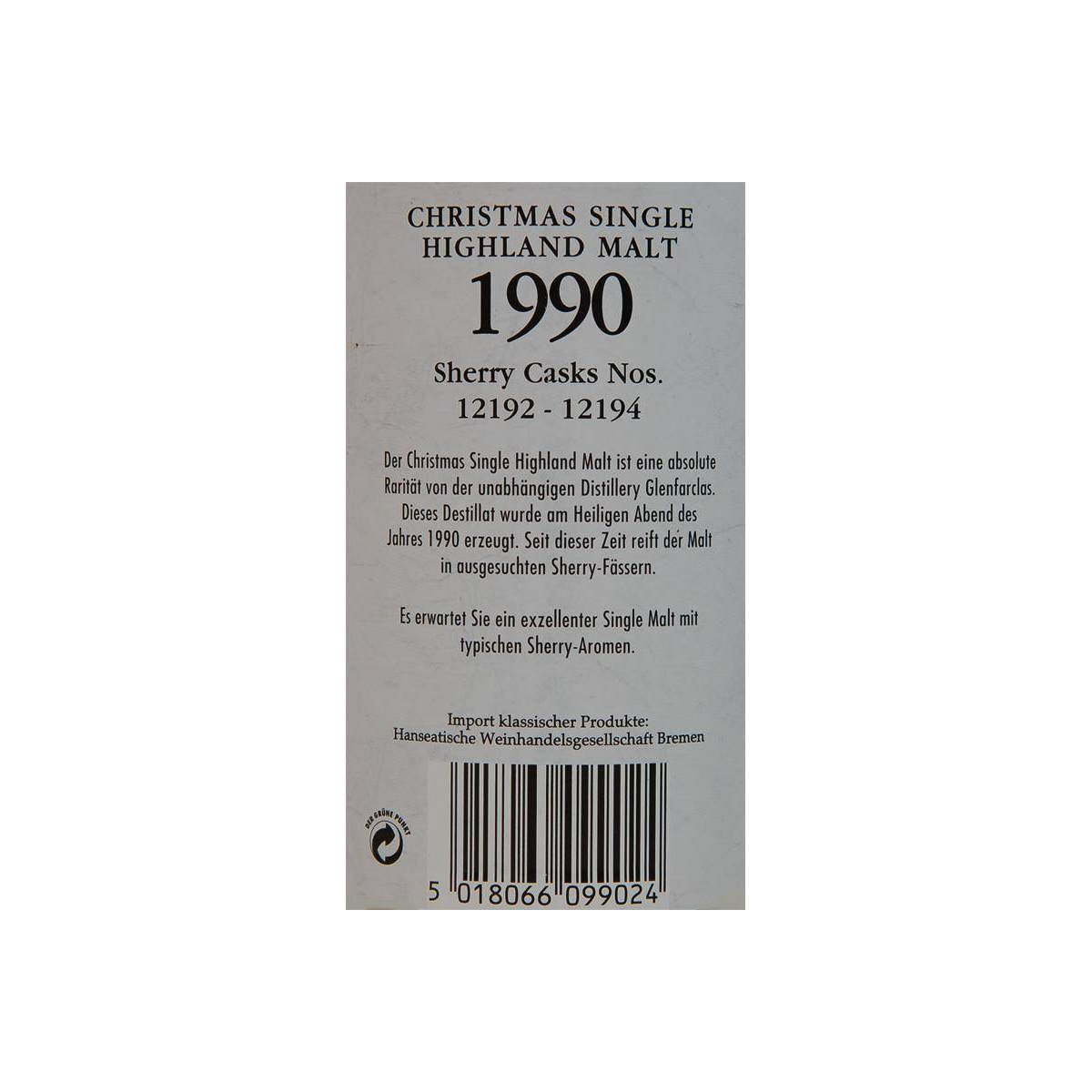 Glenfarclas 1990 18 Years Single Malt Whisky 3