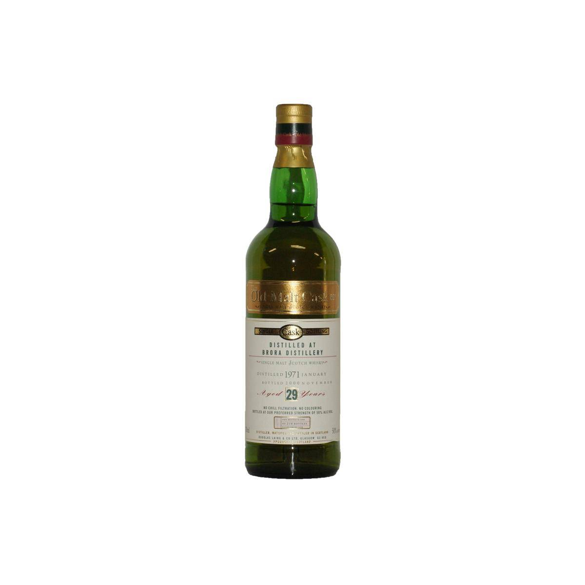 Brora Old Malt Cask 1971 29 Years Single Malt Whisky