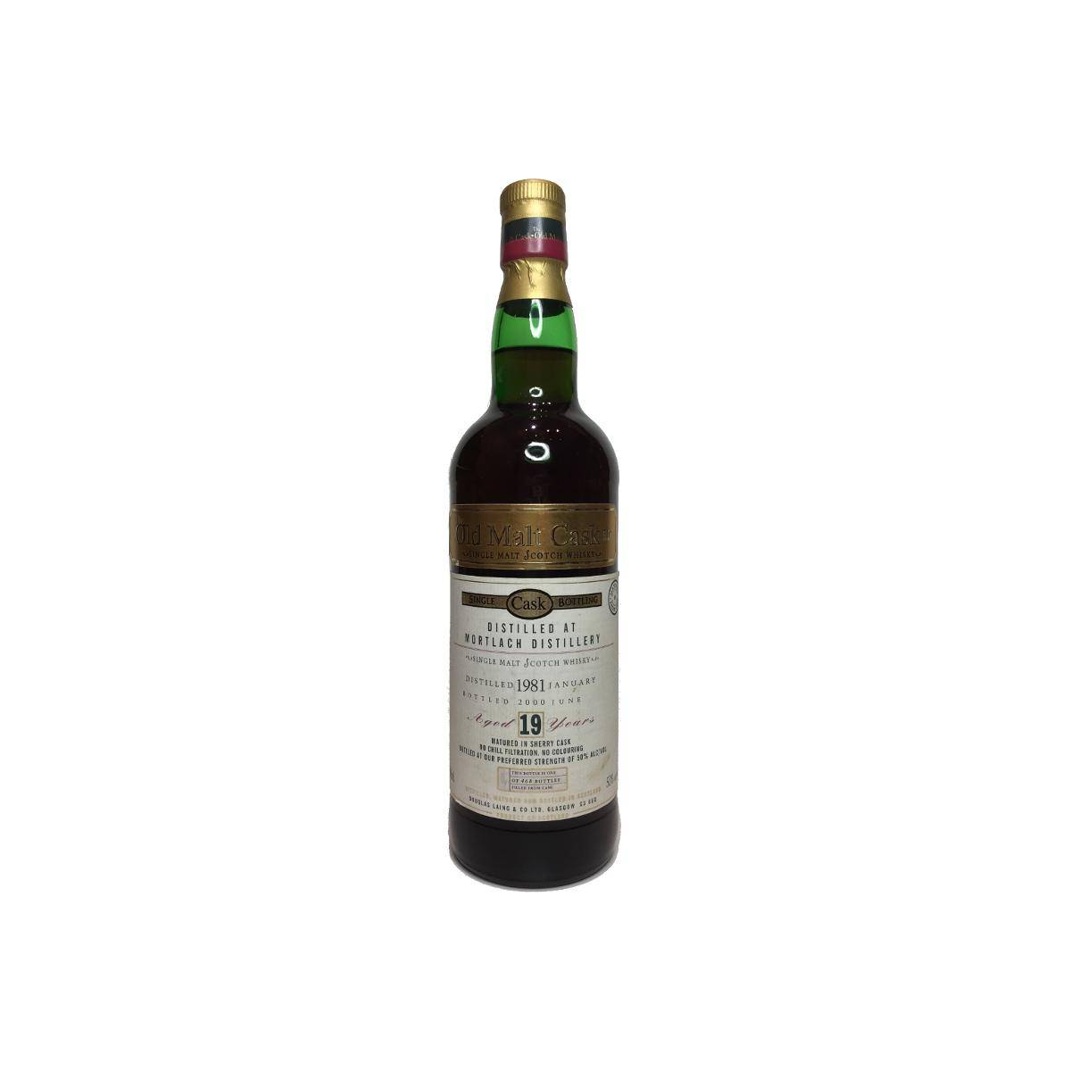 Mortlach Old Malt Cask 1981 19 Years Single Malt Whisky