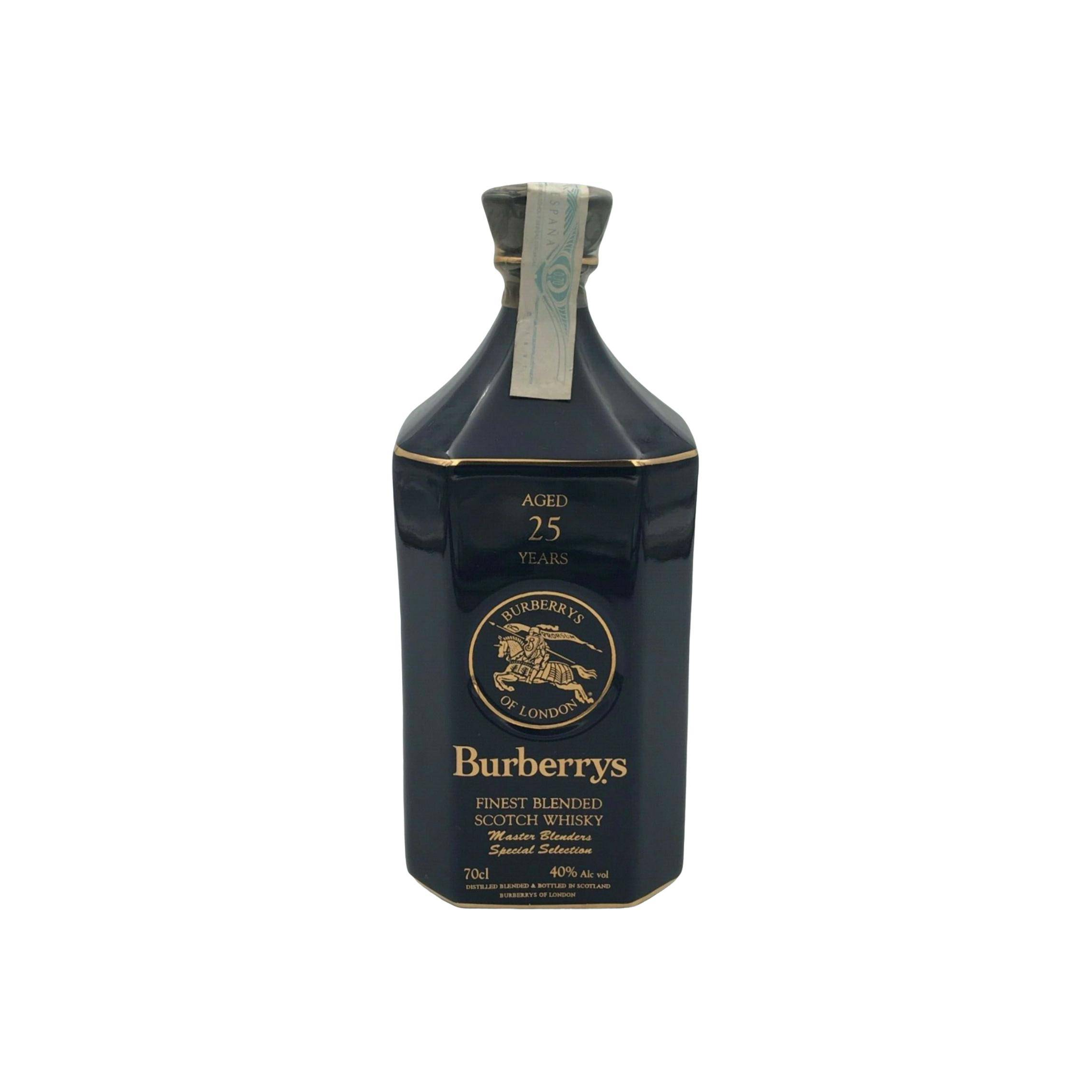 Burberrys' 25 Years Blended Whisky