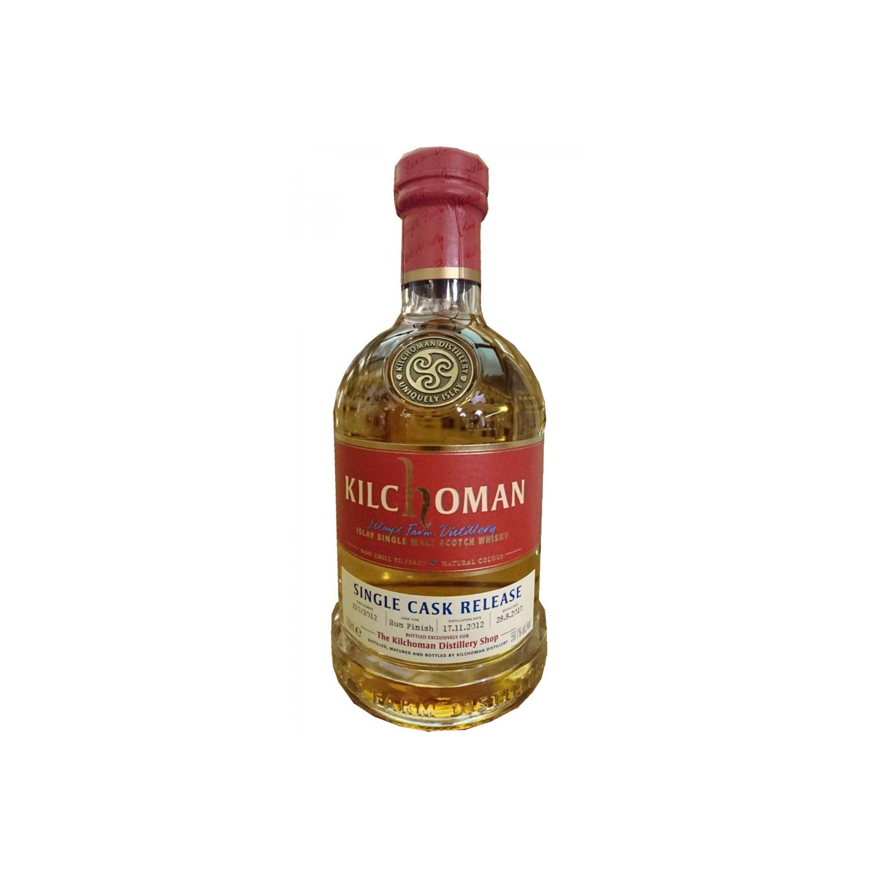 Kilchoman 2012 4 Years Single Malt Whisky