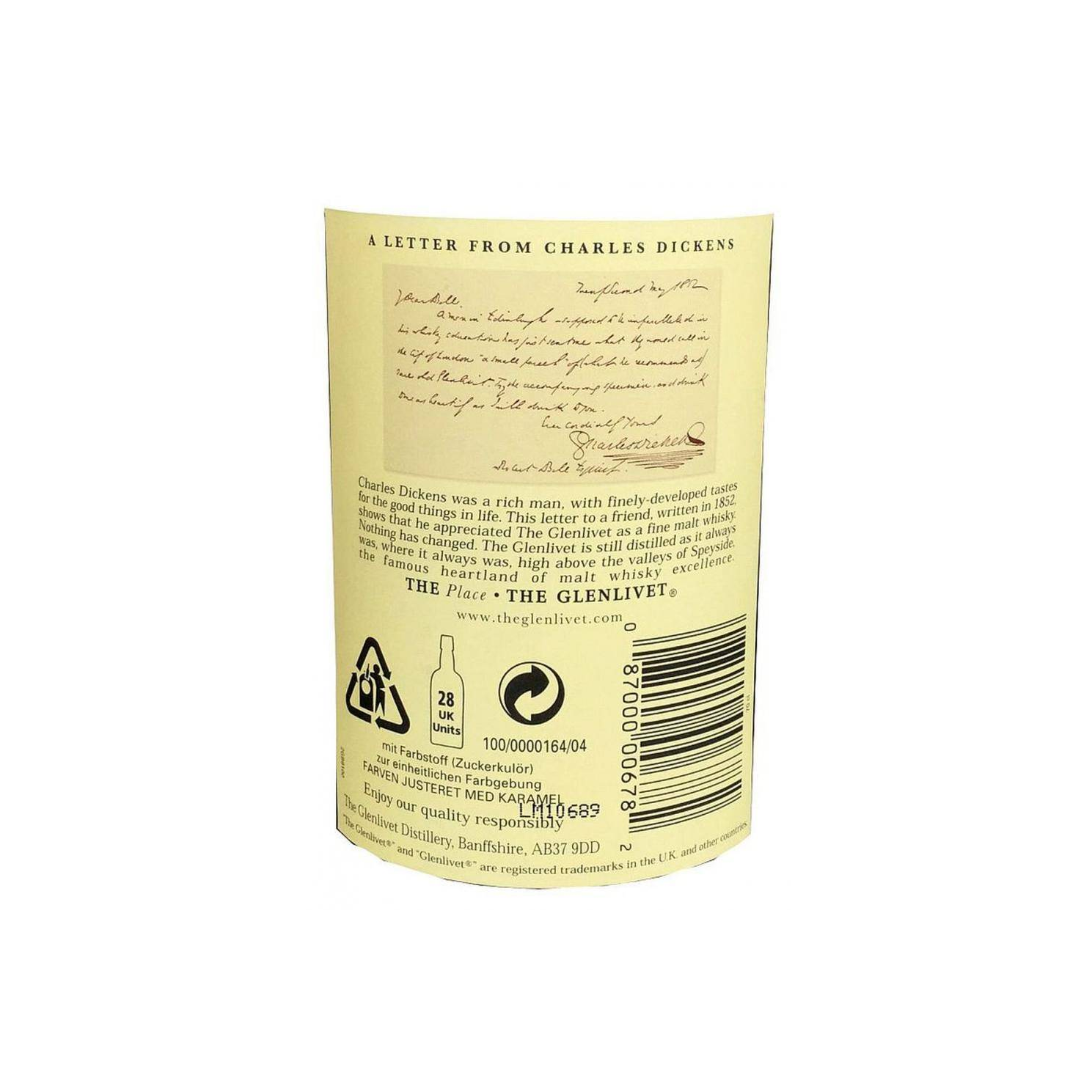 The Glenlivet 12 Years Single Malt Whisky 3