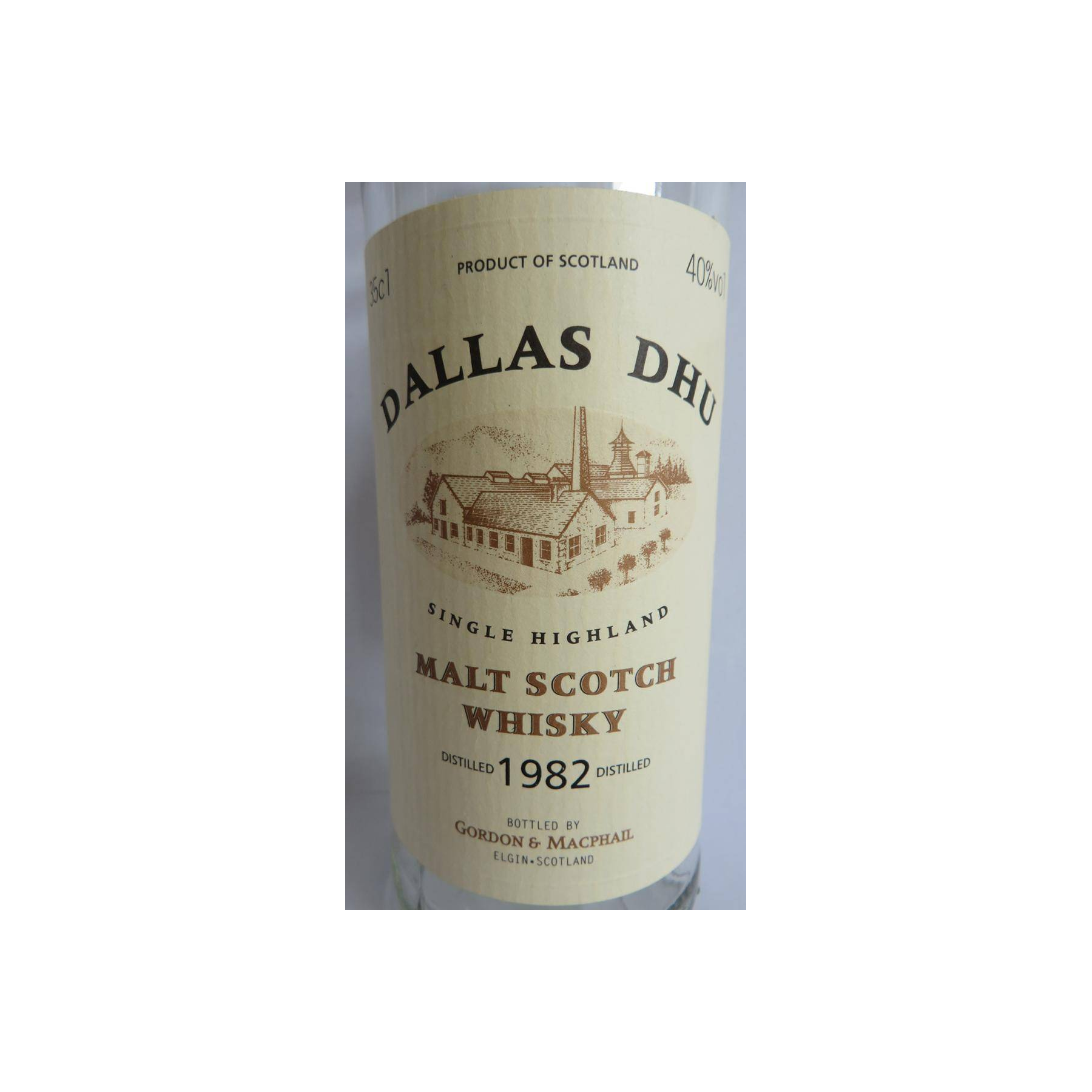 Dallas Dhu Licensed Bottling 1982 28 Years Single Malt Whisky