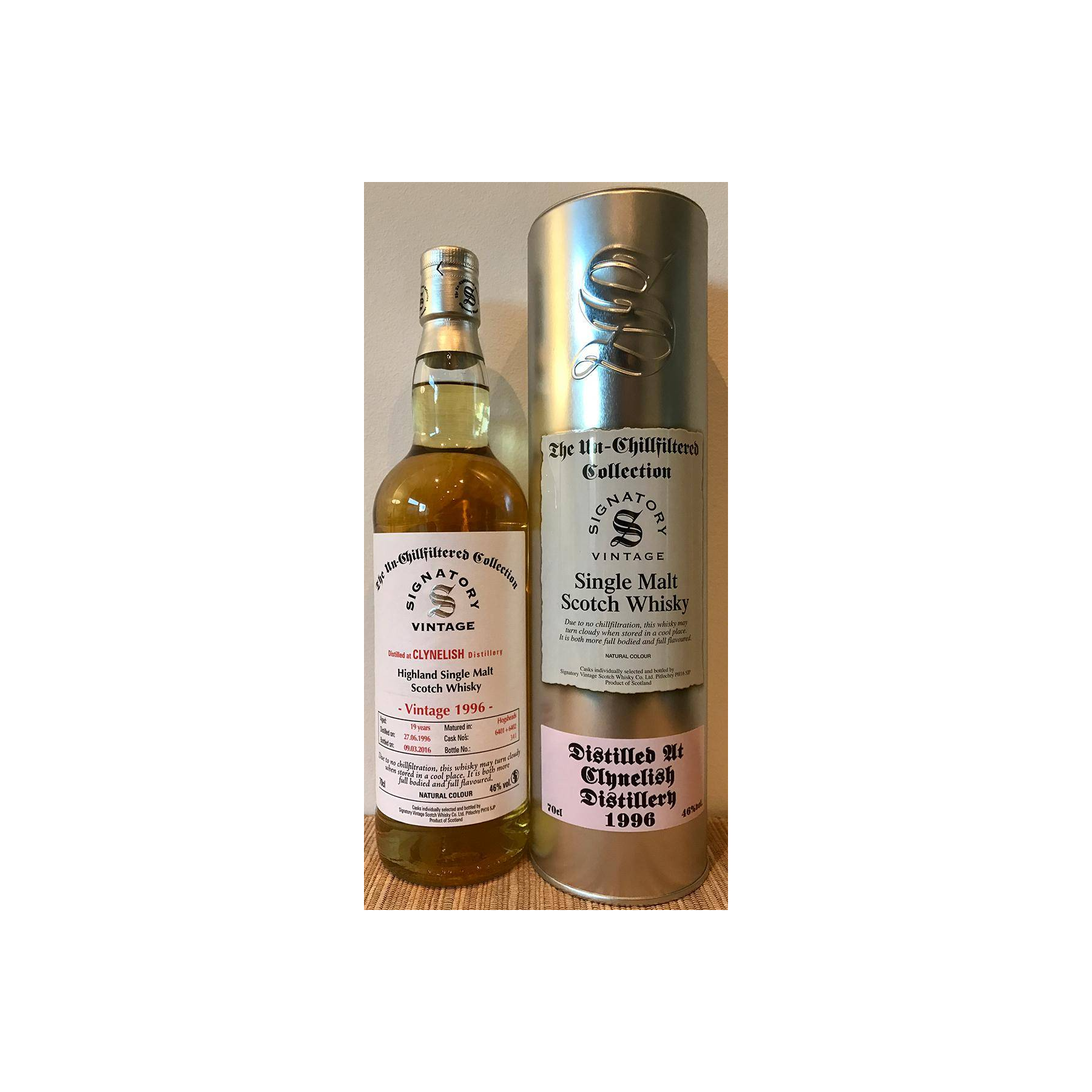 Clynelish The Un-Chillfiltered Collection 1996 19 Years Single Malt Whisky 2
