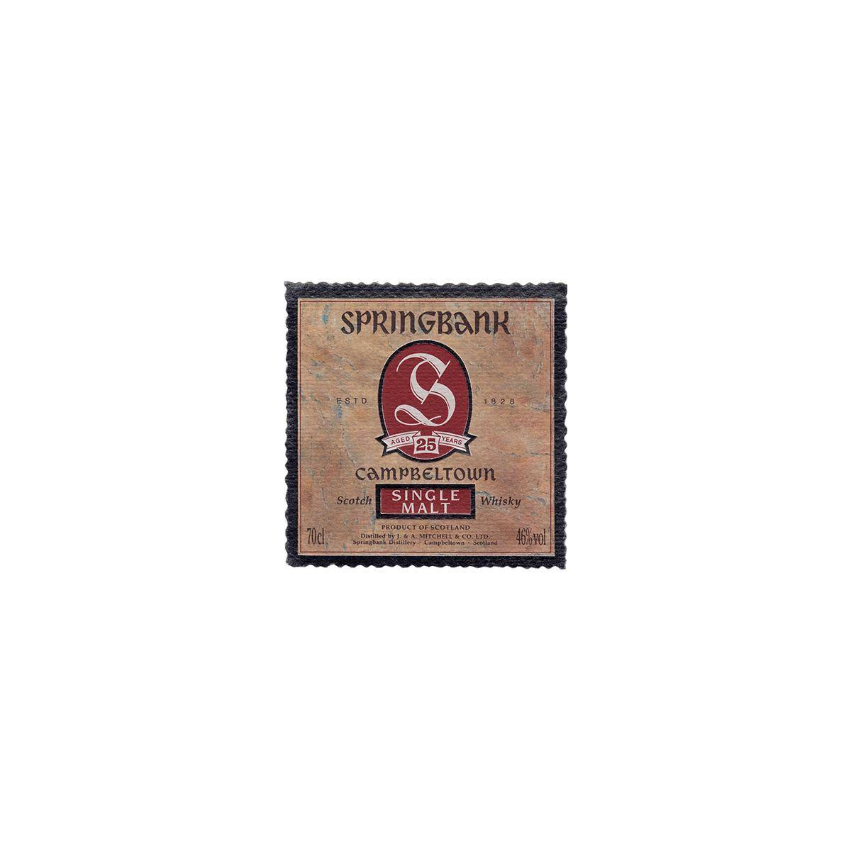 Springbank 25 Years Single Malt Whisky 3