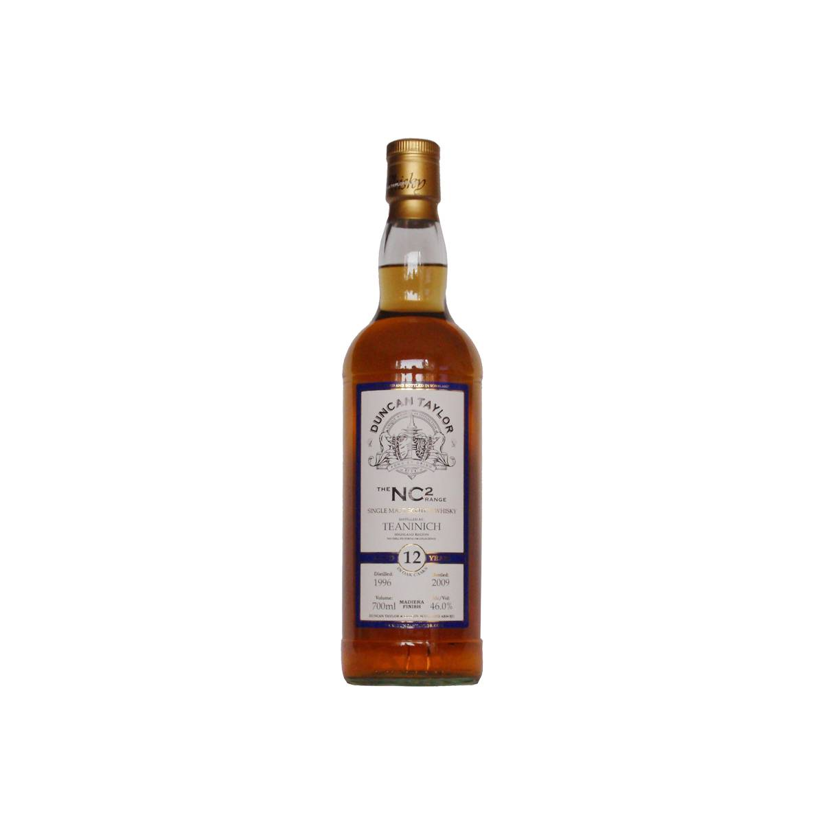 Teaninich 1996 12 Years Single Malt Whisky