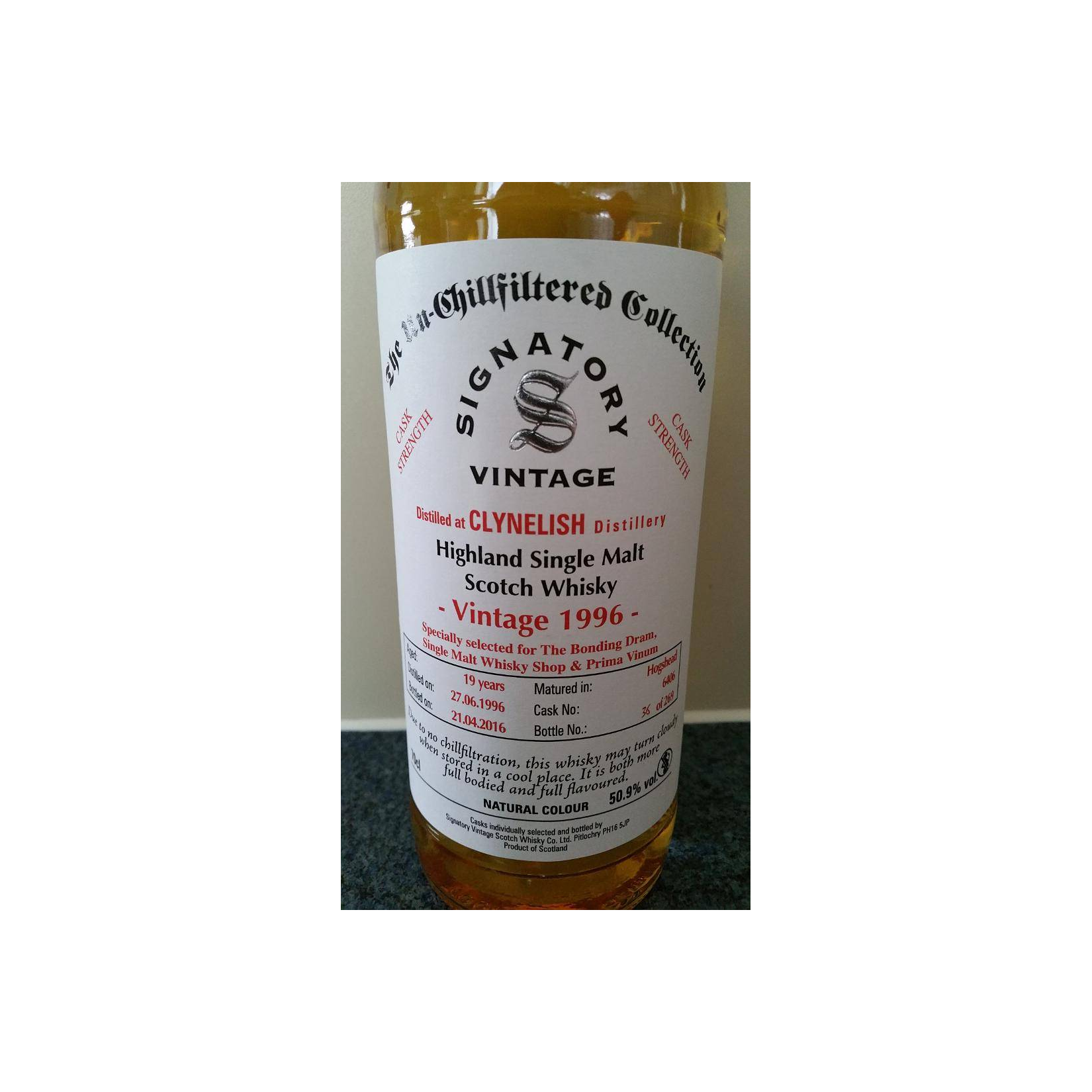 Clynelish The Un-Chillfiltered Collection 1996 19 Years Single Malt Whisky 2