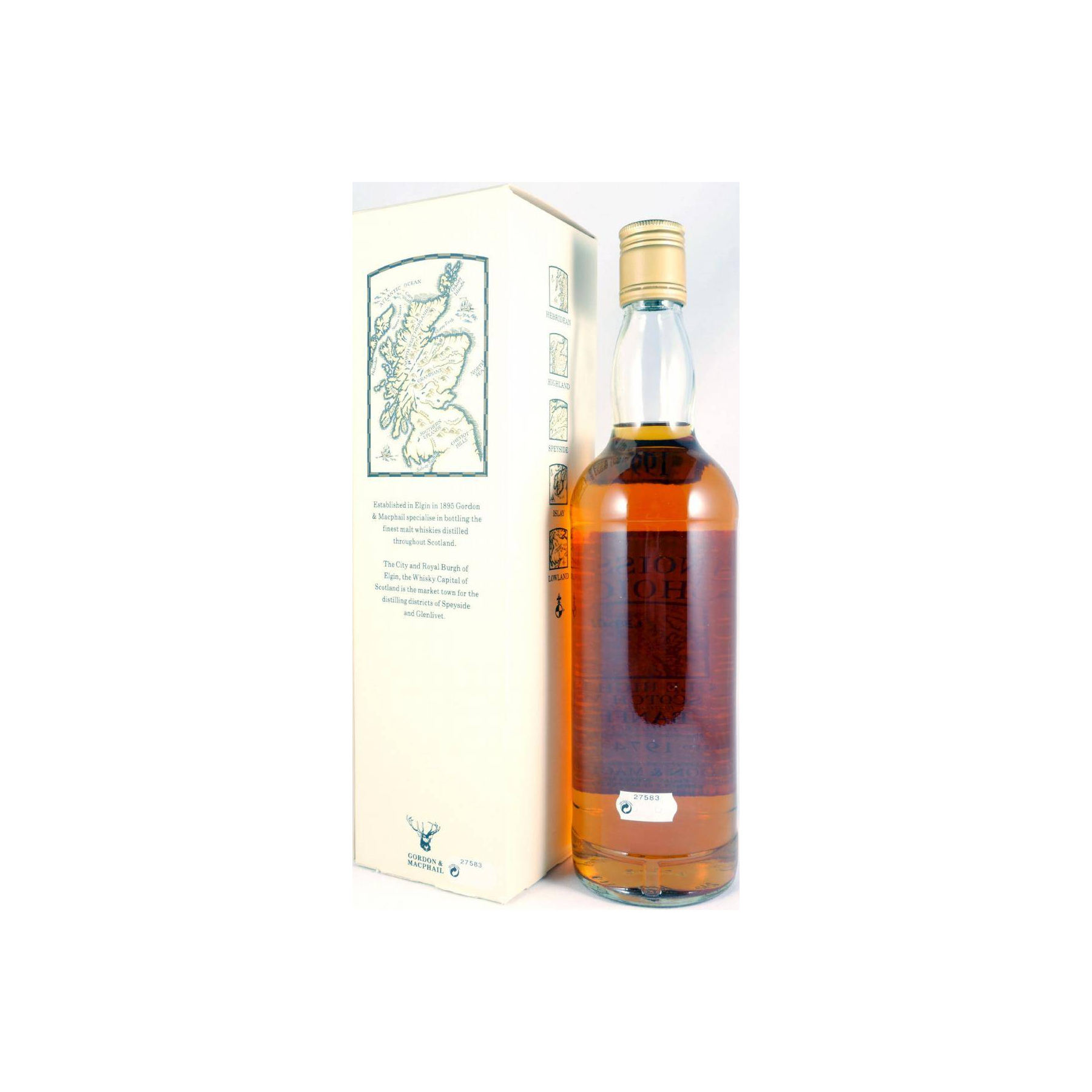 Banff Connoisseurs Choice 1974 20 Years Single Malt Whisky 3