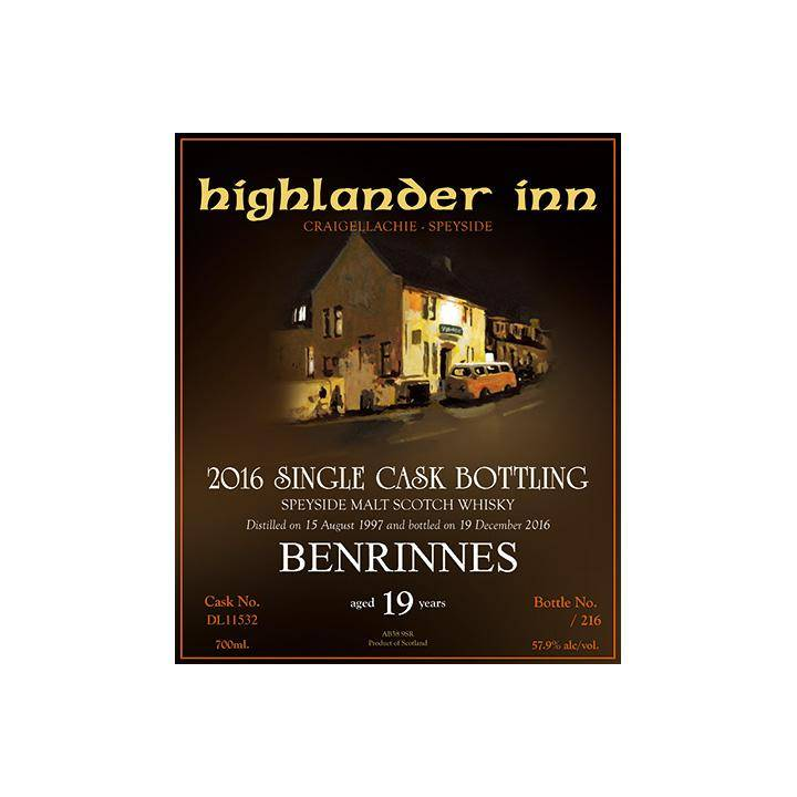 Benrinnes 1997 19 Years Single Malt Whisky 2